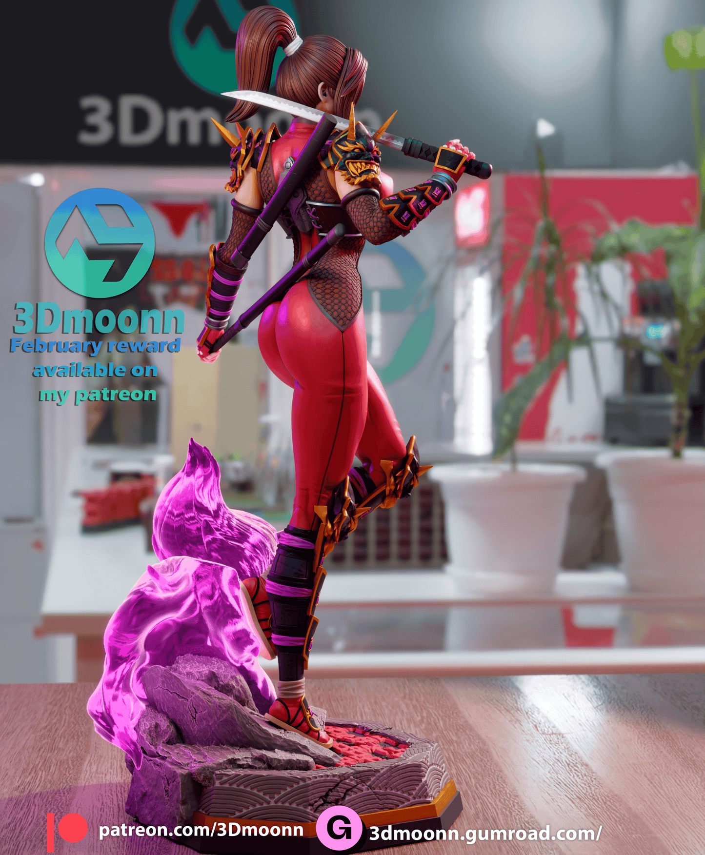 Taki Soul Caliber Resin Fan Art Sculpture (3DM)