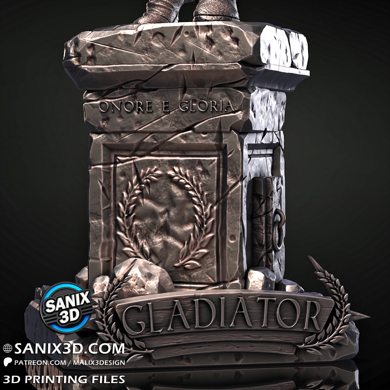 Gladiator Resin Fan Art - MTO (Sanix)