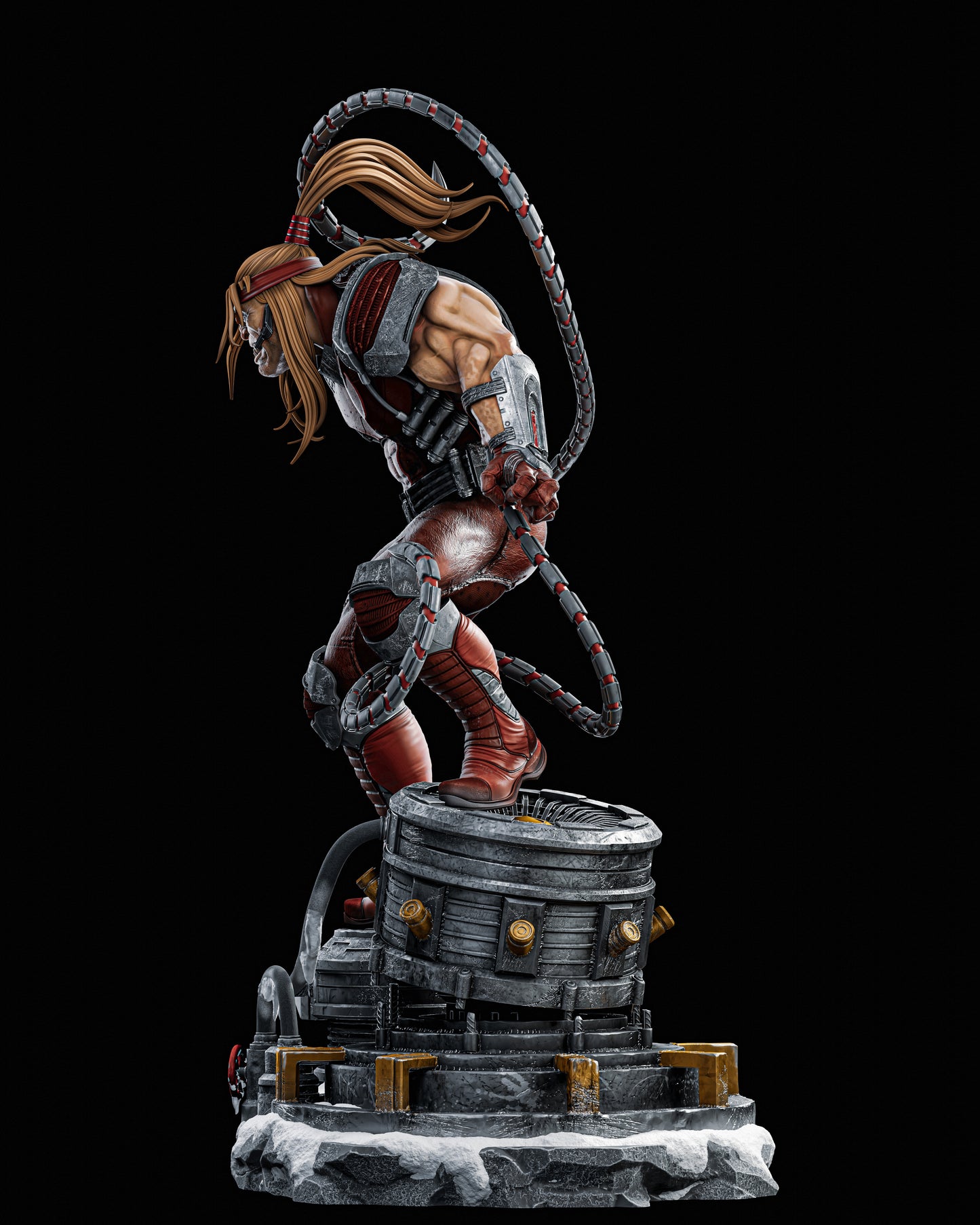 Omega Red Resin Sculpture Fan Art Pro - MTO (ZEZ)