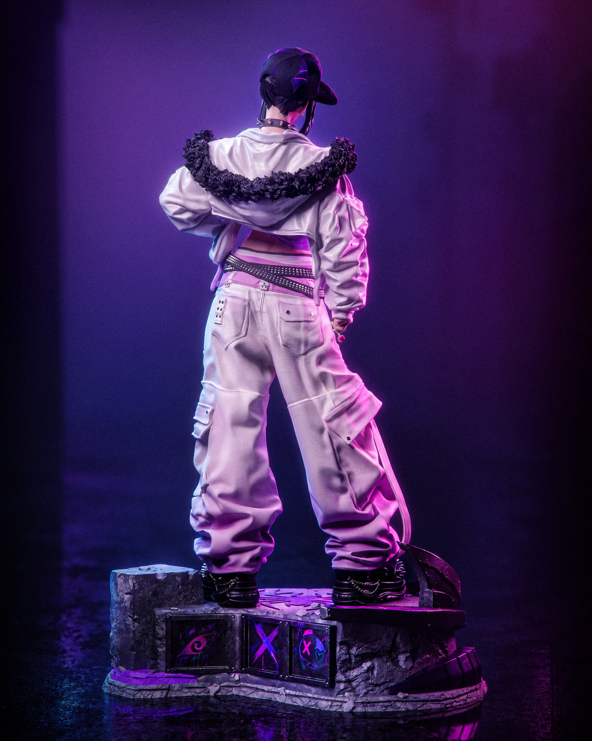 Juri Streetware Street Fighter Collectible Resin Art(Design by CA3D)