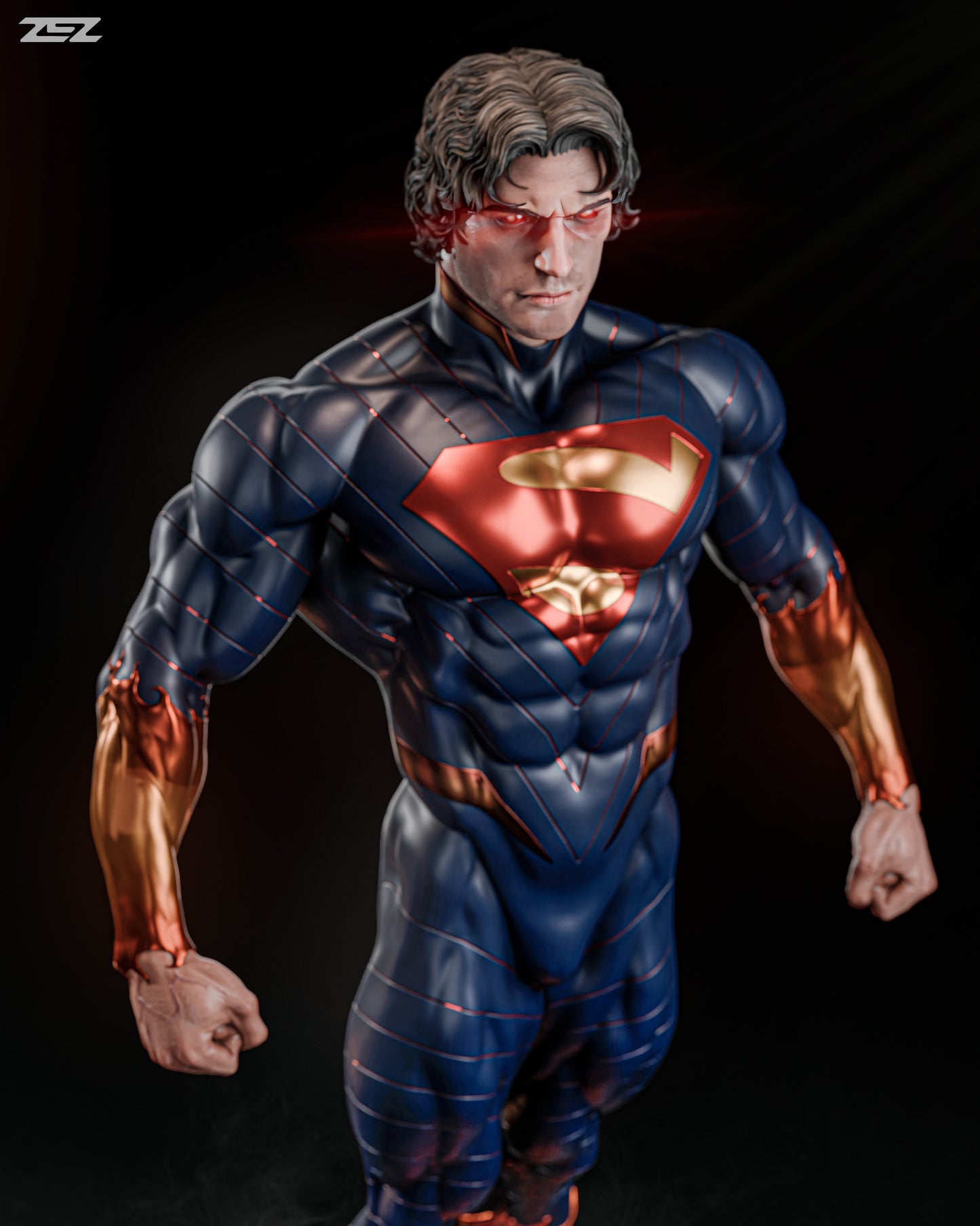 Superman Absolute Resin Sculpture Fan Art Pro - MTO (ZEZ)