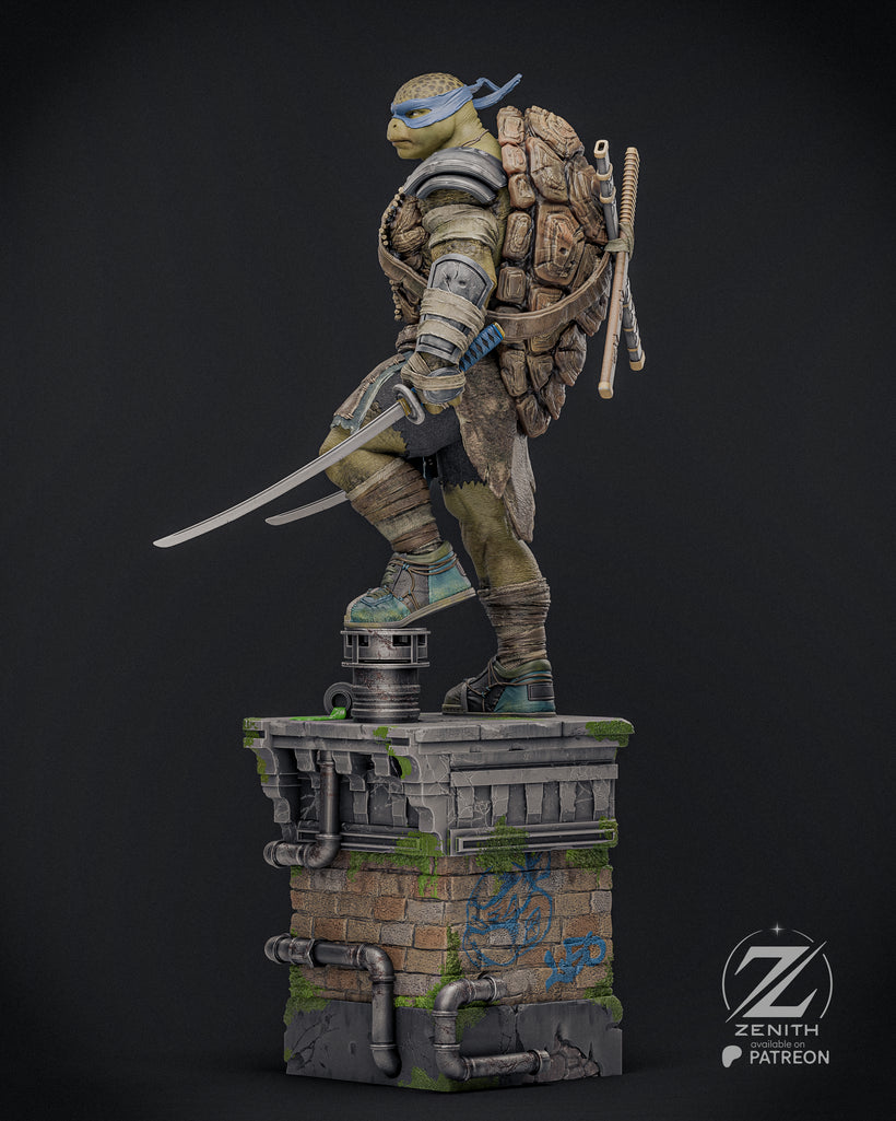 Leonardo Resin Fan Art MTO (Design by Zenith)