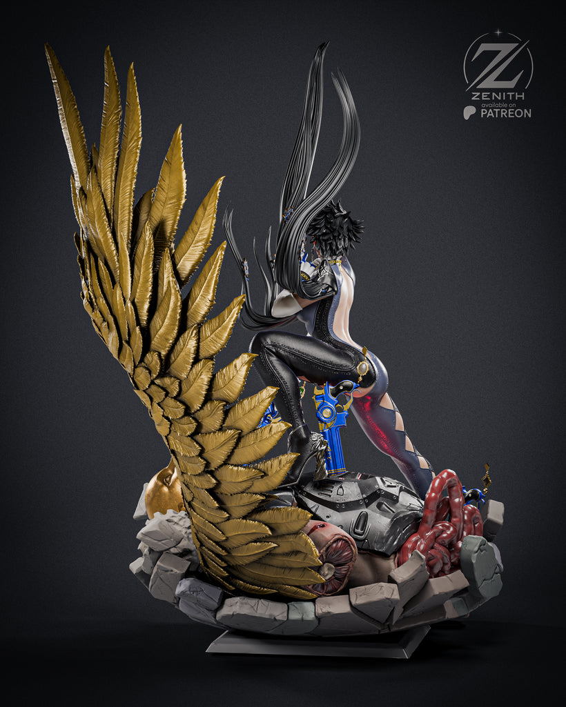 Bayonetta Resin Fan Art MTO (Design by Zenith)