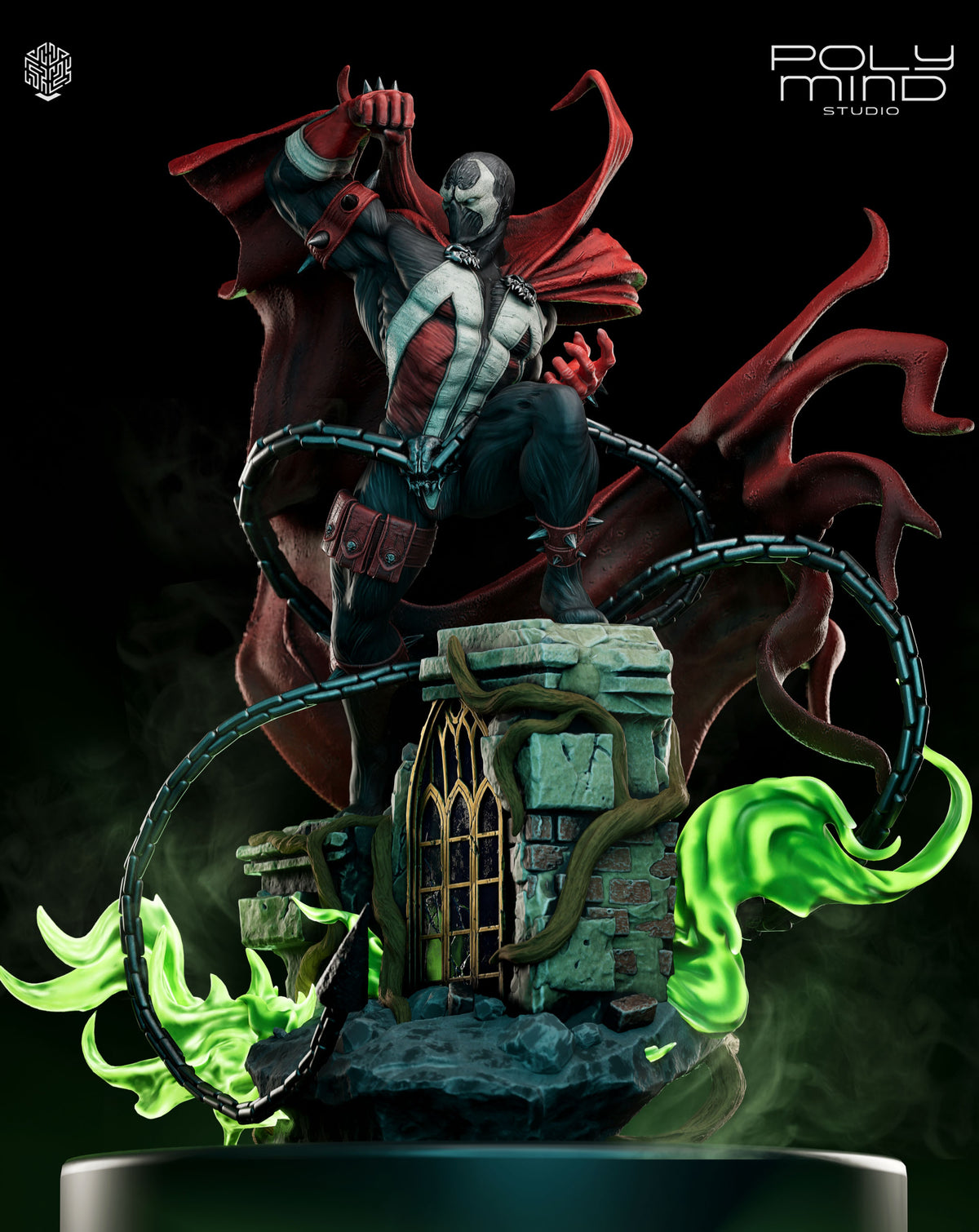 Spawn Resin Art (PolyMind Version)