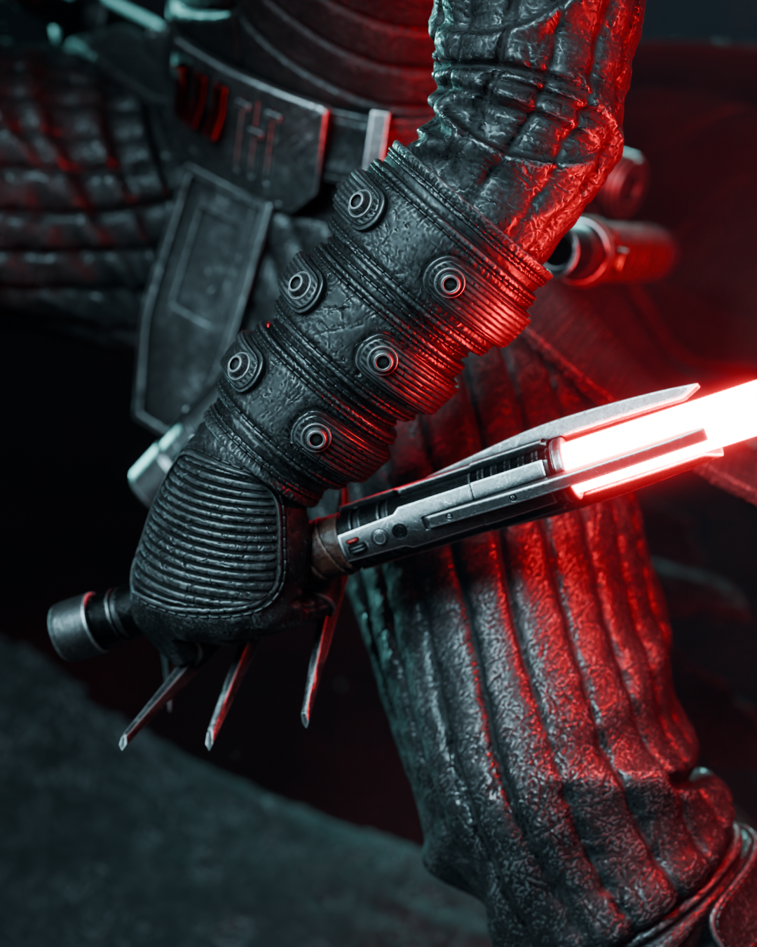 Starkiller Resin Fan Art - MTO (Design by CA3D)