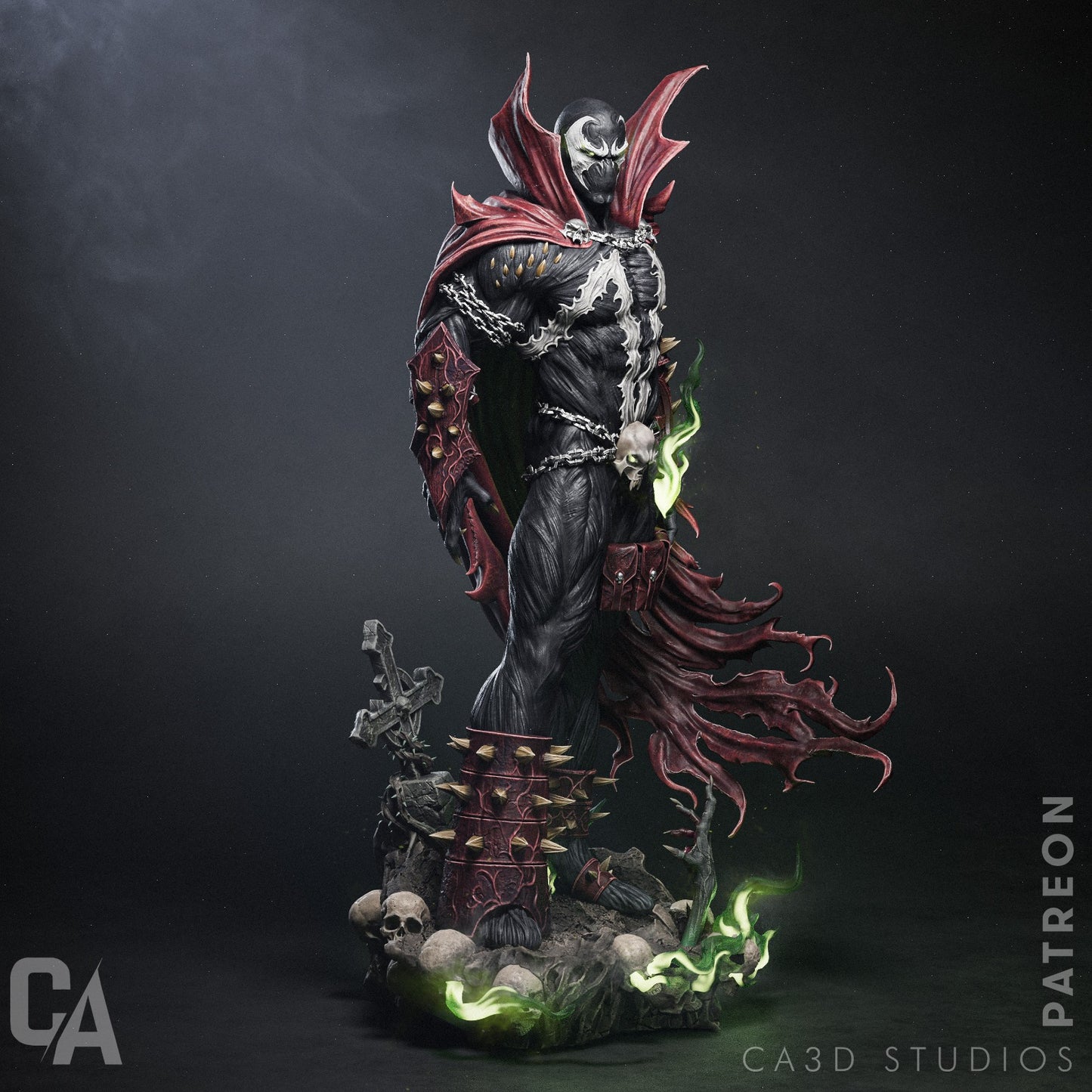 Spawn Collectible Resin Fan Art Pro Painted - MTO