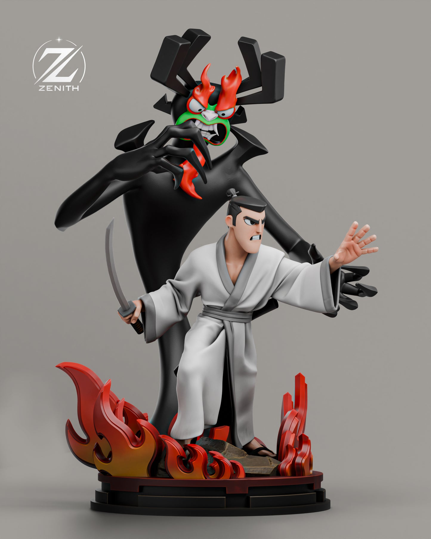 Samurai Jack Resin Art (Design by Zenith)
