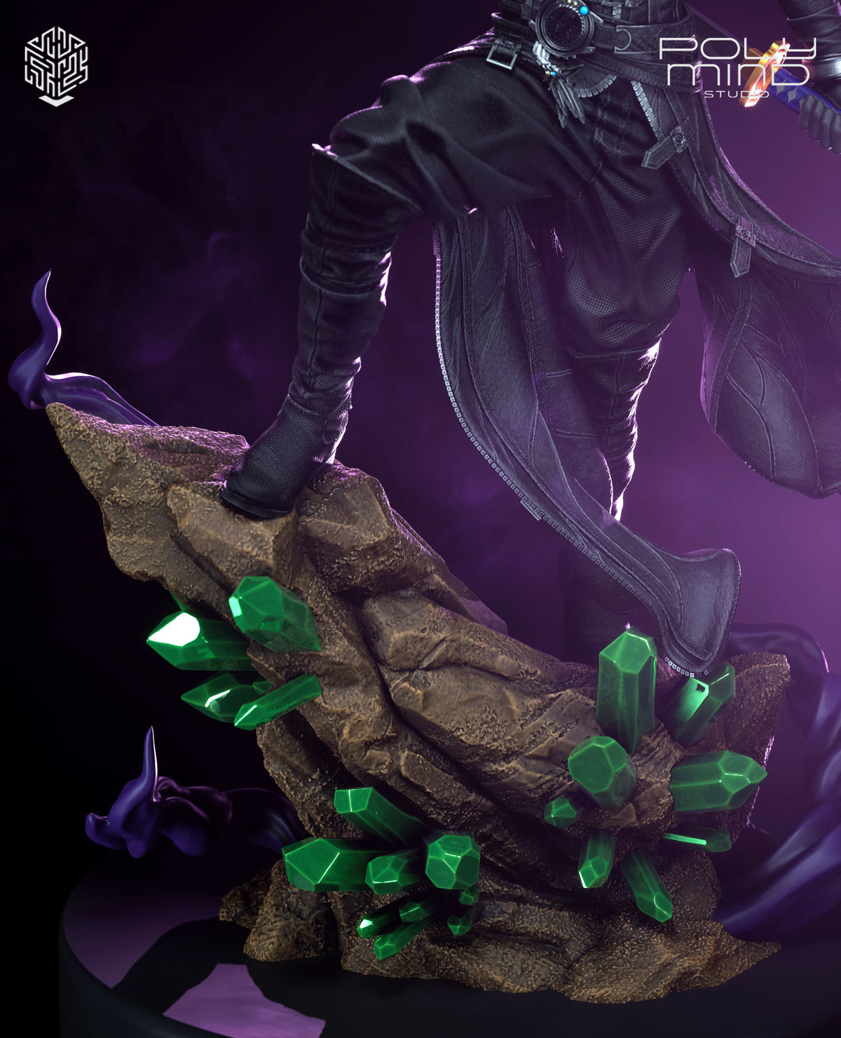 Sephiroth Final Fantasy Resin Art (PolyMind Version)