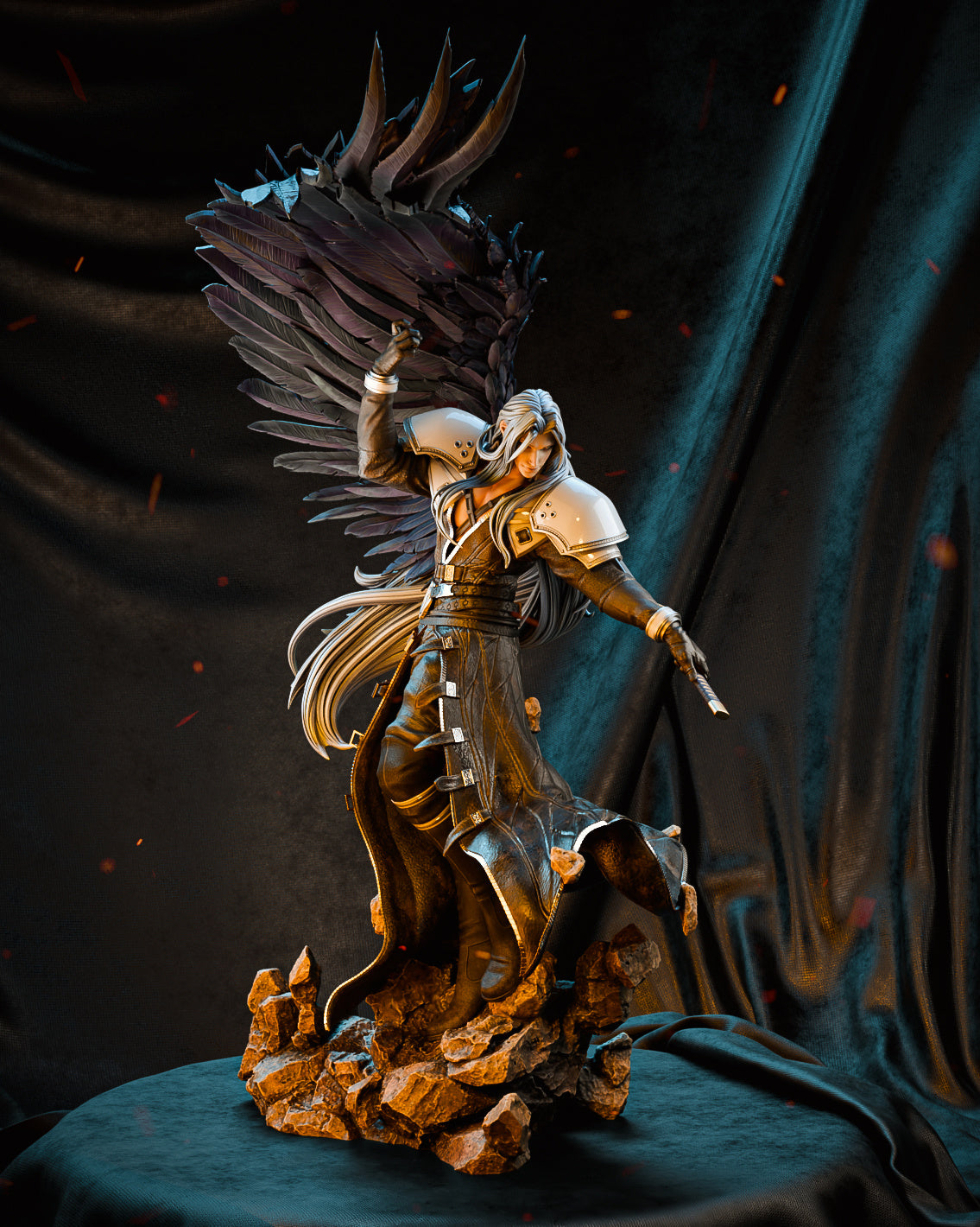 Sephiroth Resin Art - MTO (Design by CA3D)