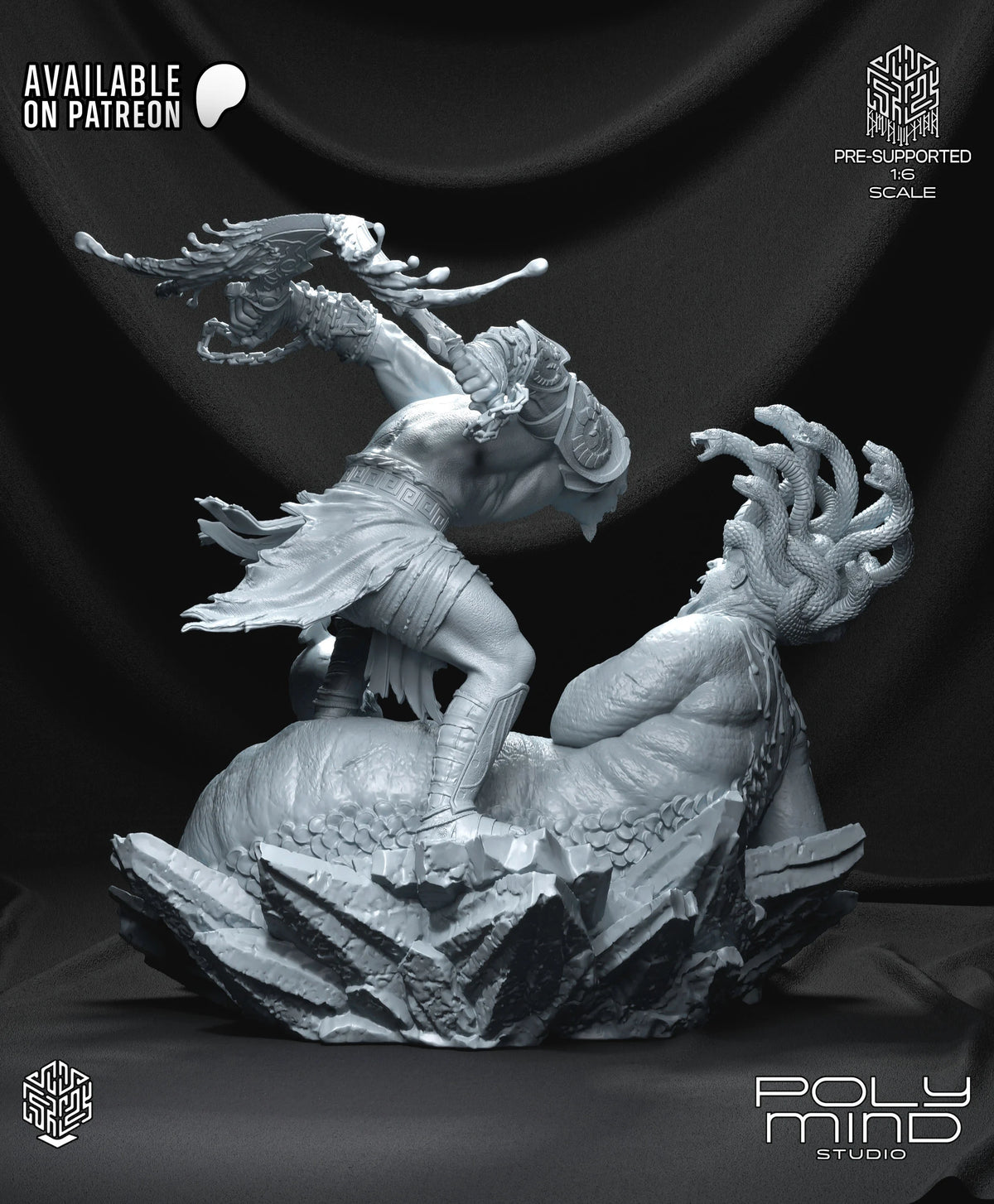 Kratos Resin Art (PolyMind Version)
