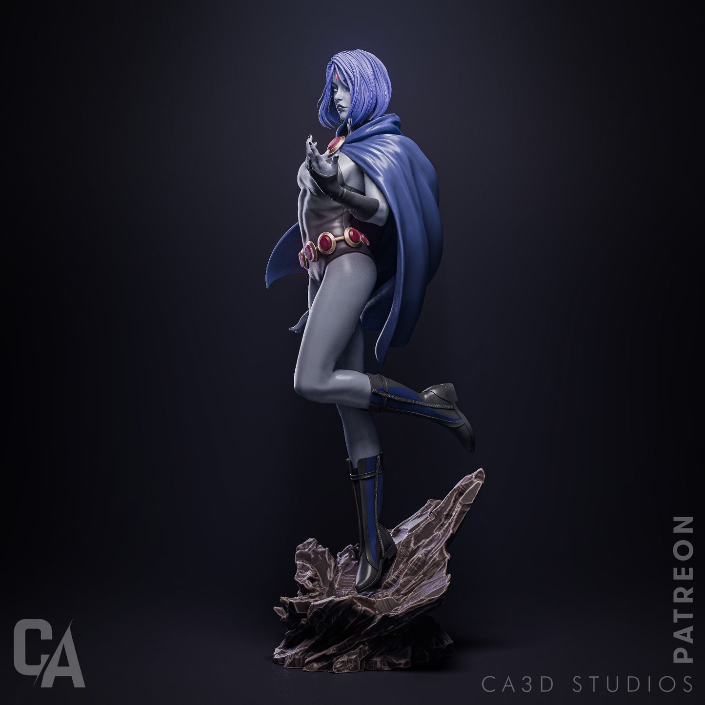 Raven Collectible Resin Fan Art Pro Painted - MTO