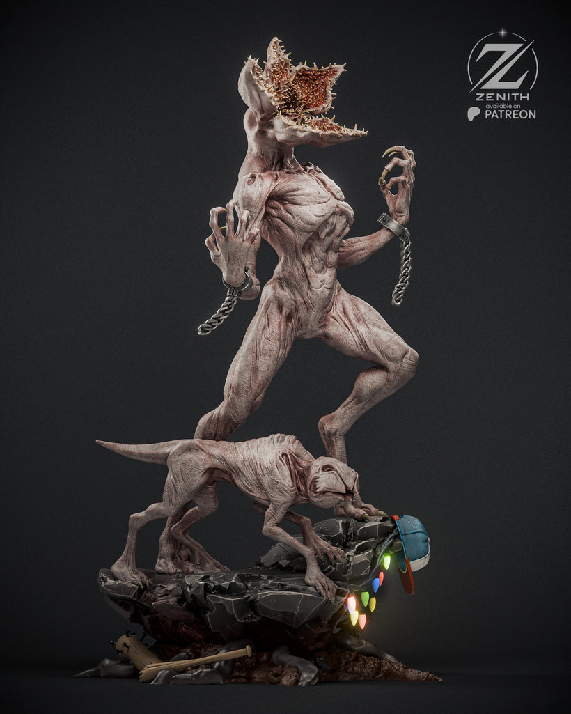 Demogorgon Resin Fan Art MTO (Design by Zenith)