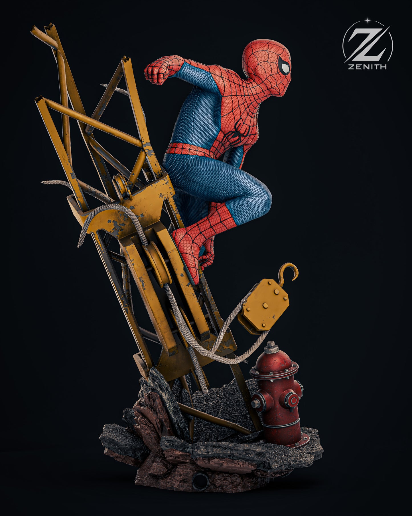 Spiderman Resin Art (Design by Zenith)
