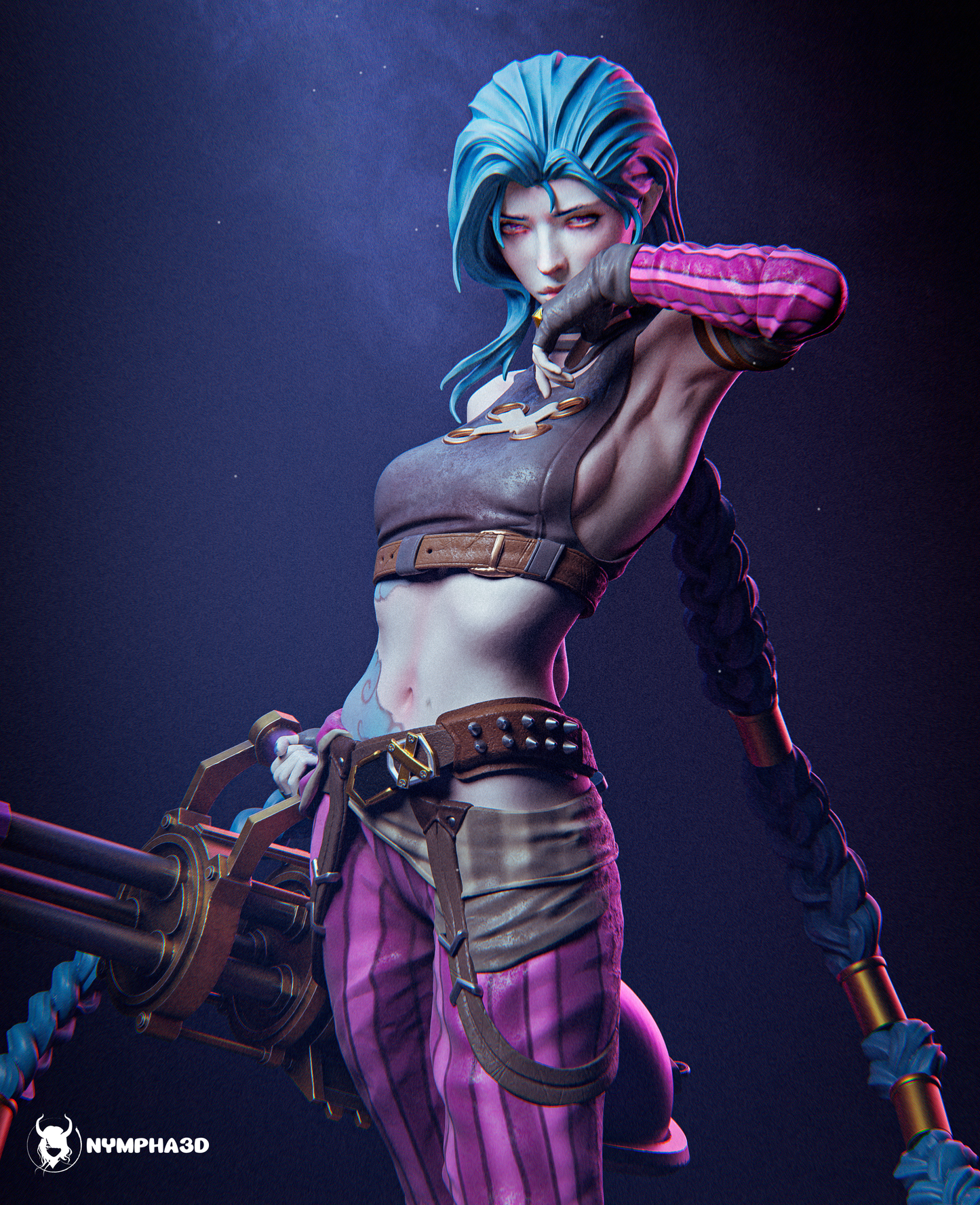 Jinx Resin Fan Art - MTO (N3D)