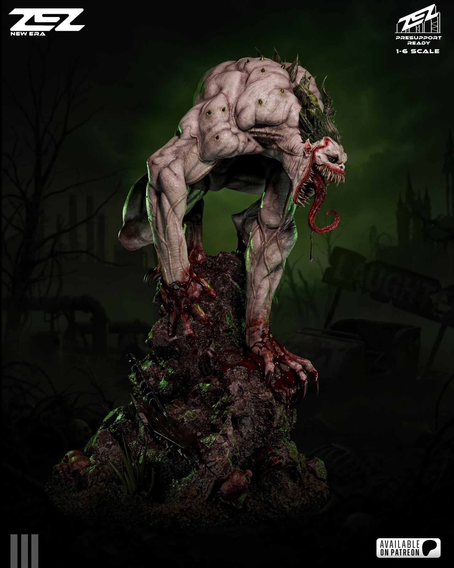 Joker Absolute Resin Art (Design by ZEZ Studios)