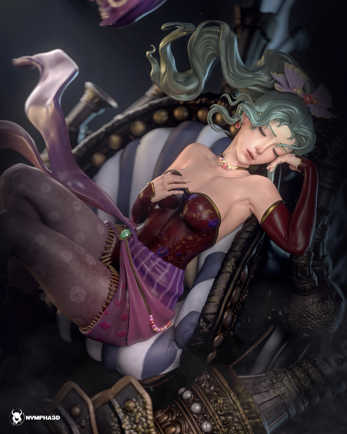 Terra Branford Resin Art (Nympha3D)