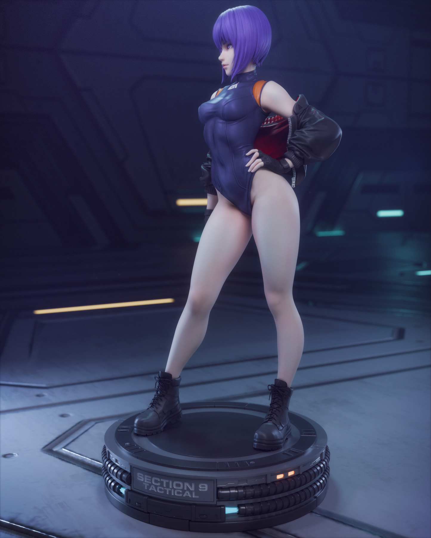 Motoko Resin Art - MTO (Design by CA3D)