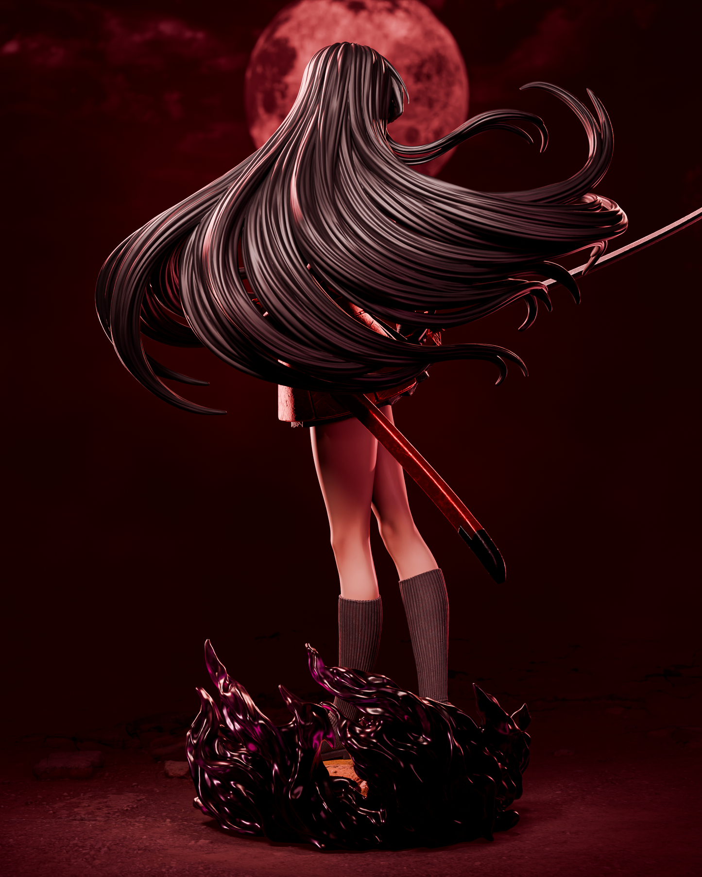 Akame Resin Art - MTO (Design by CA3D)