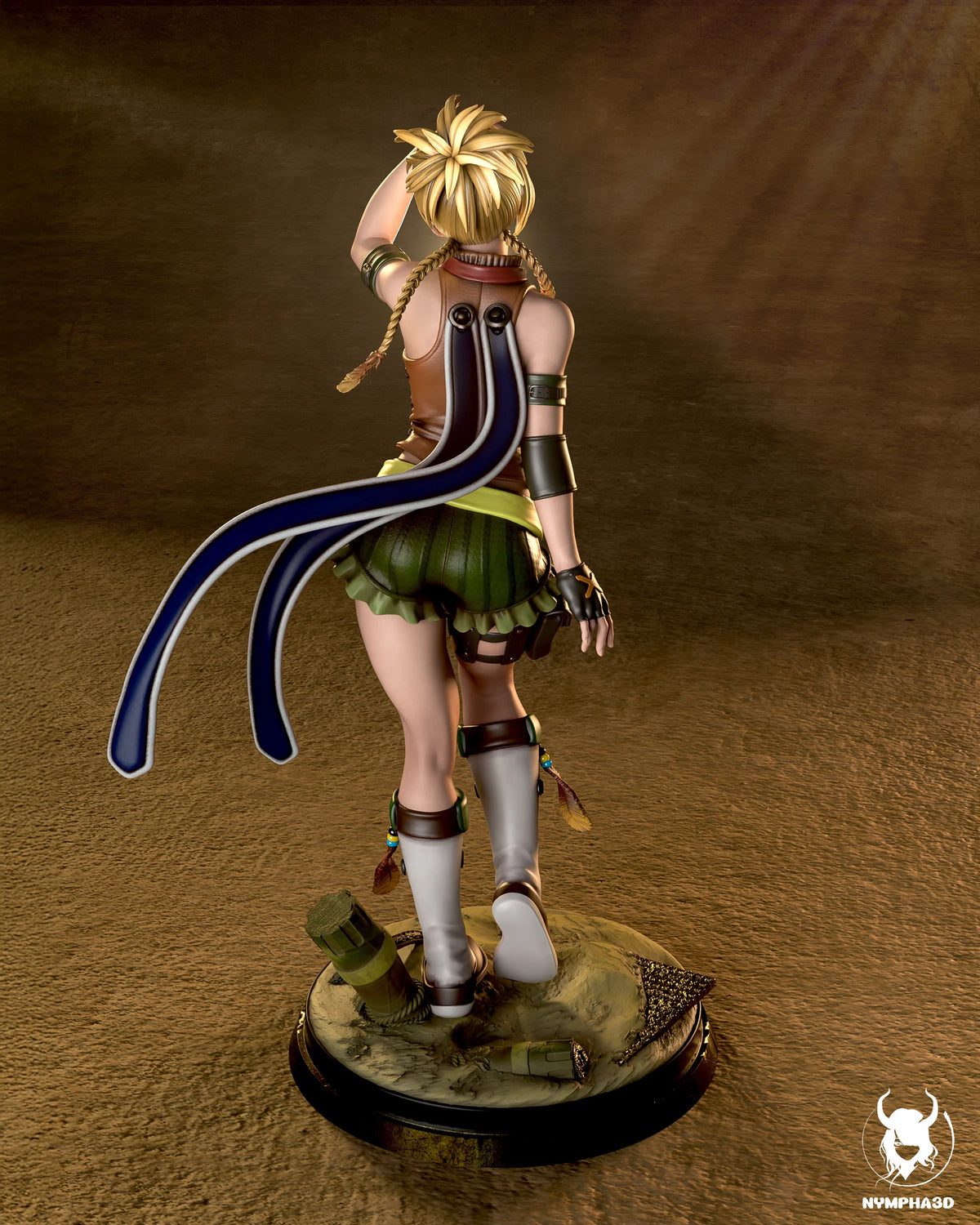 Rikku Resin Art (Nympha3D)