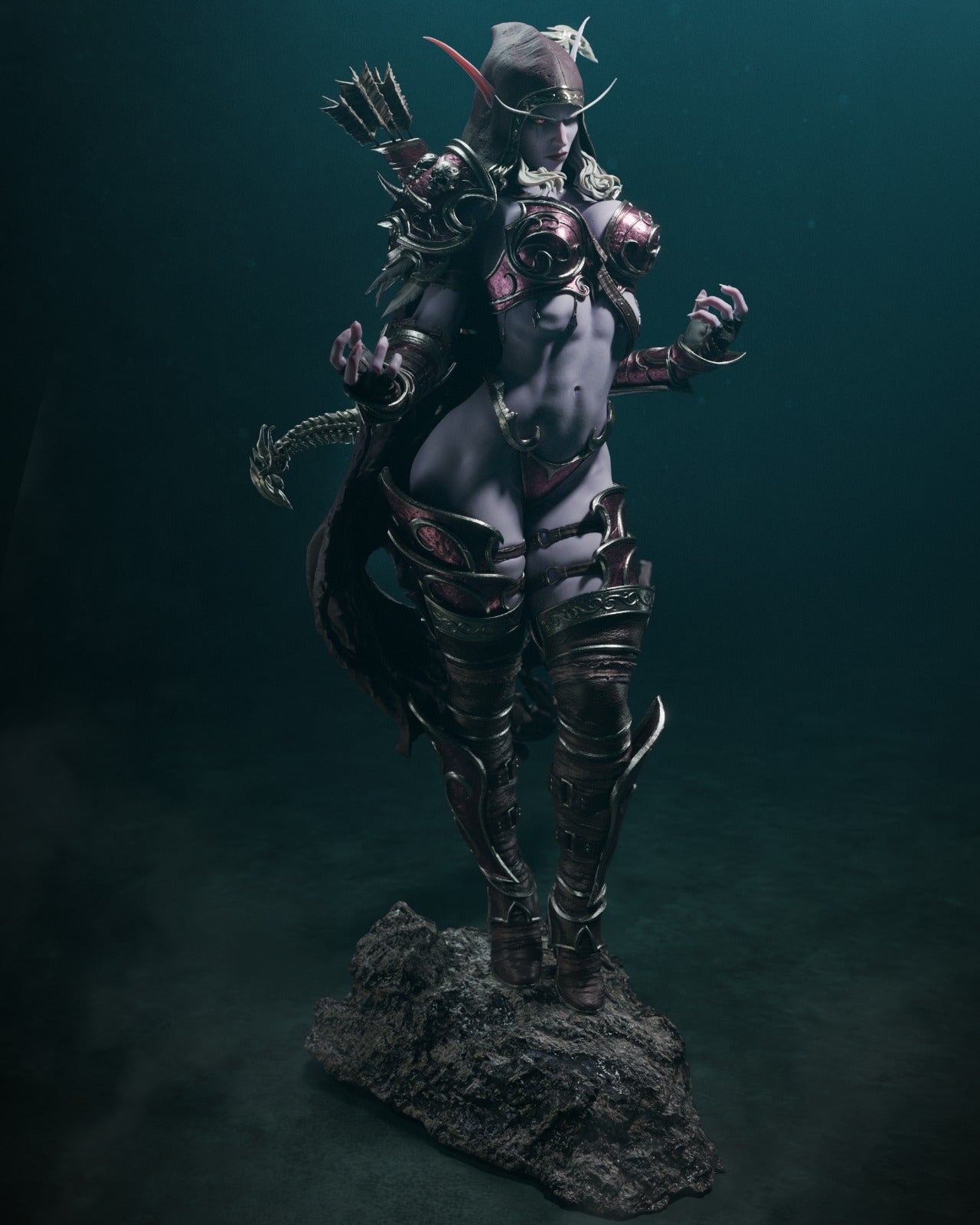 Sylvanas Collectible Resin Fan Art MTO