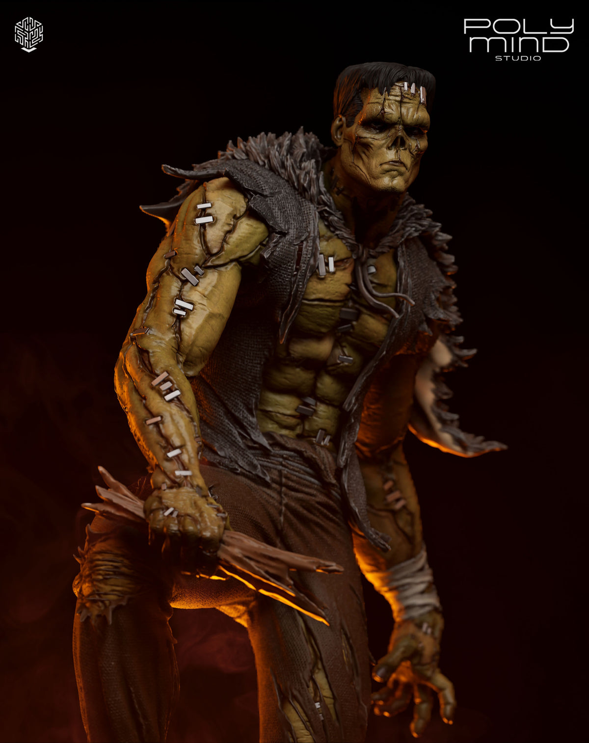 Frankenstein Resin Art (PolyMind Version)
