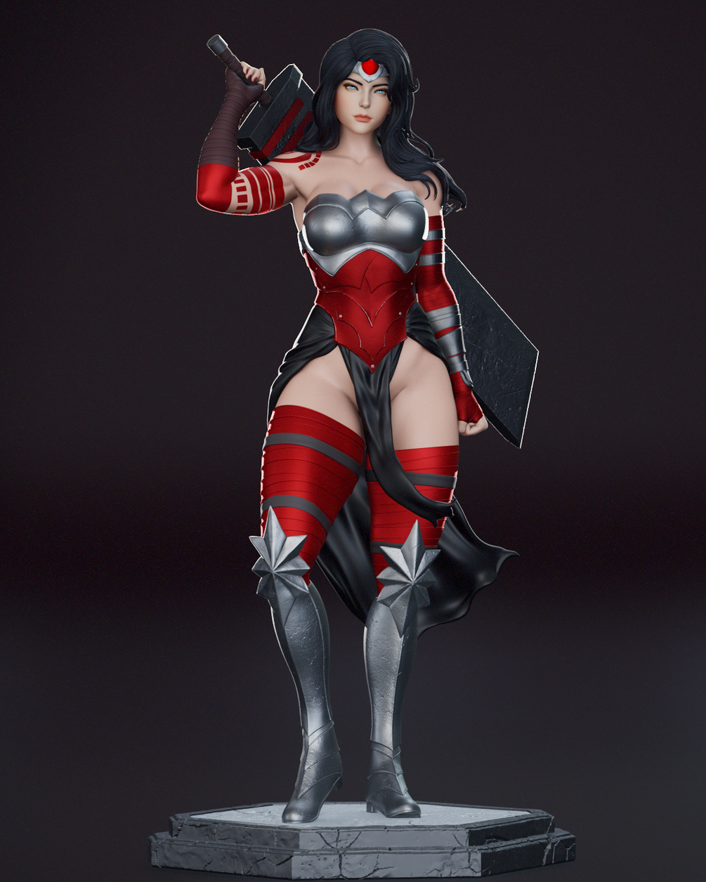 Absolute Wonder Woman Resin Art (Shadaloo)