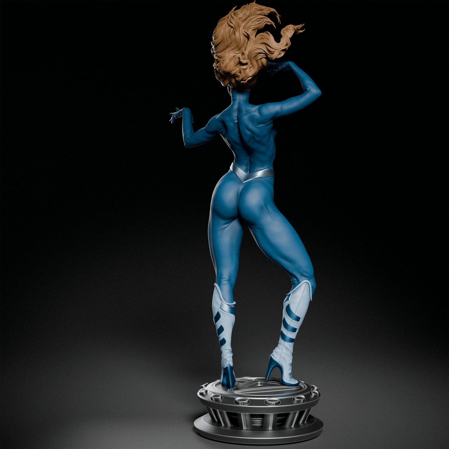 Invisible Woman Resin Fan Art - MTO CA3D