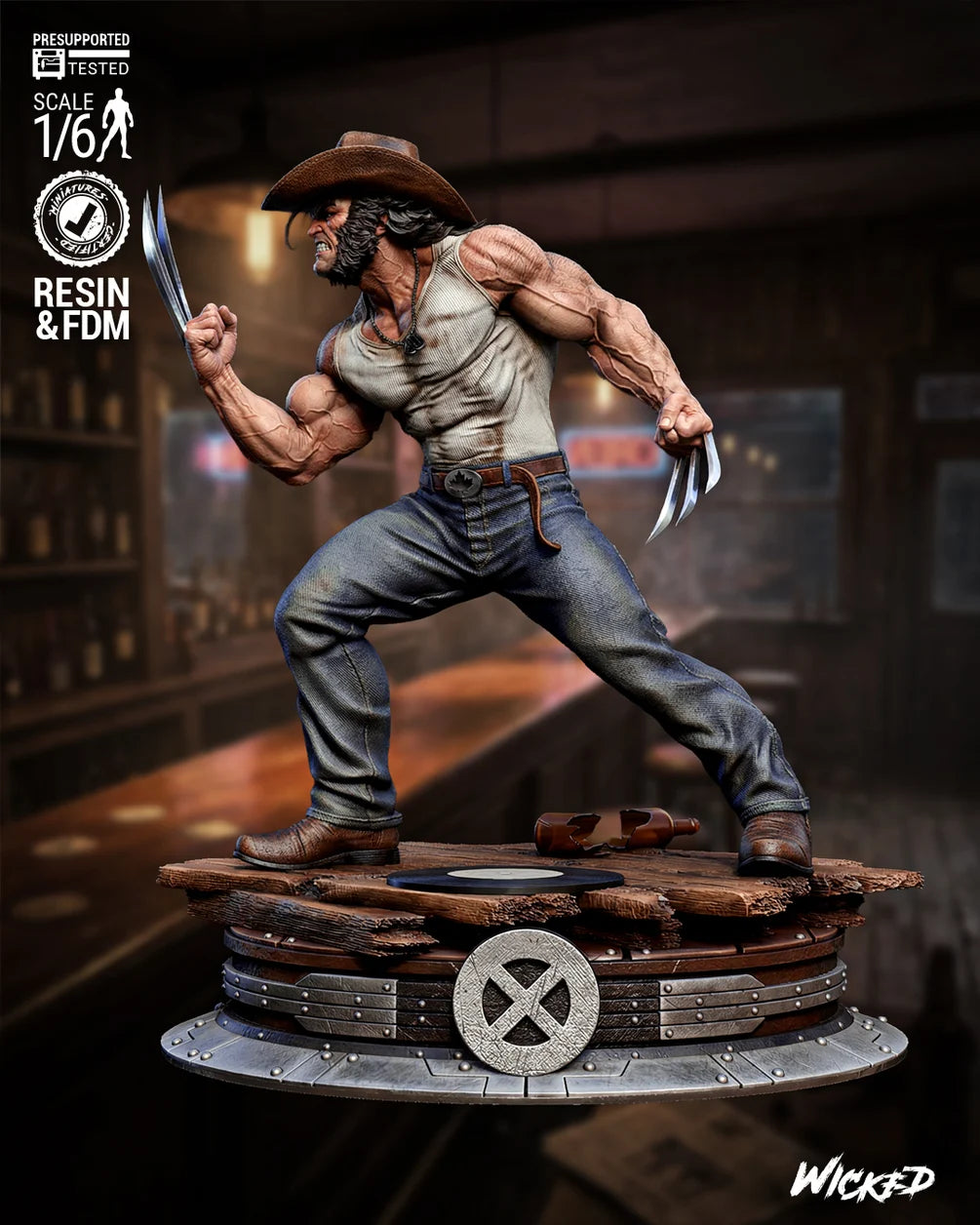 Logan Resin Art (Wicked Studios)