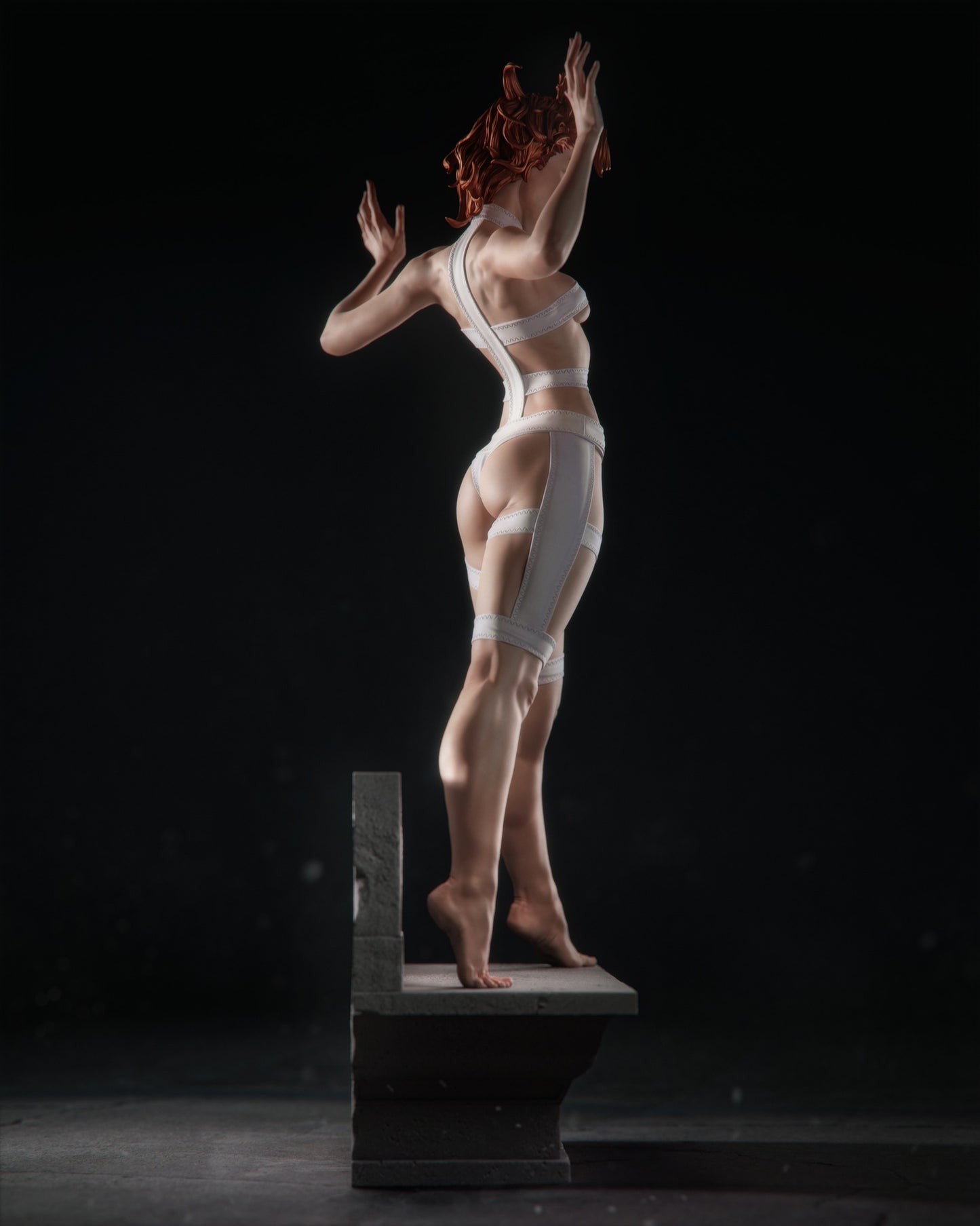 Leeloo 5th Element Resin Art - MTO (Design by CA3D)