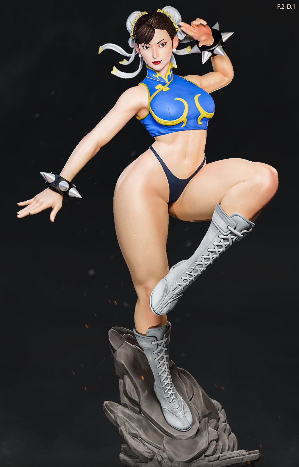 Chun-Li Street Fighter Resin Art (East Sea Monster Version)