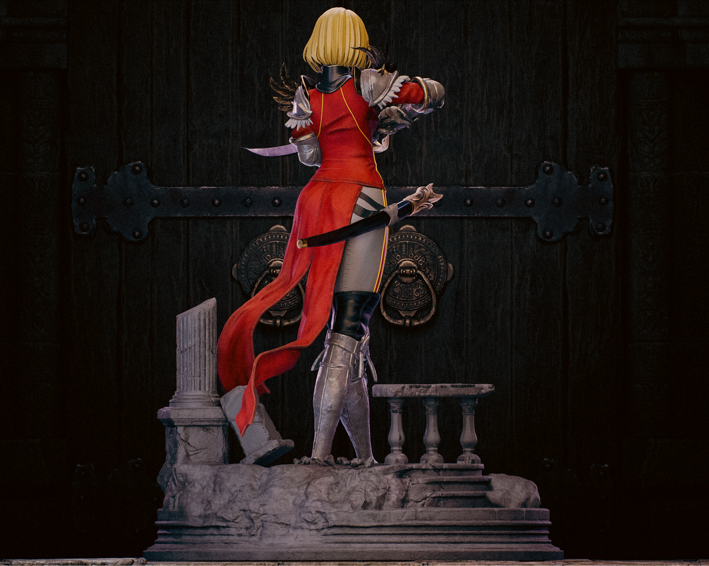 Cha Hae Solo Leveling Resin Art (Design by CA3D)