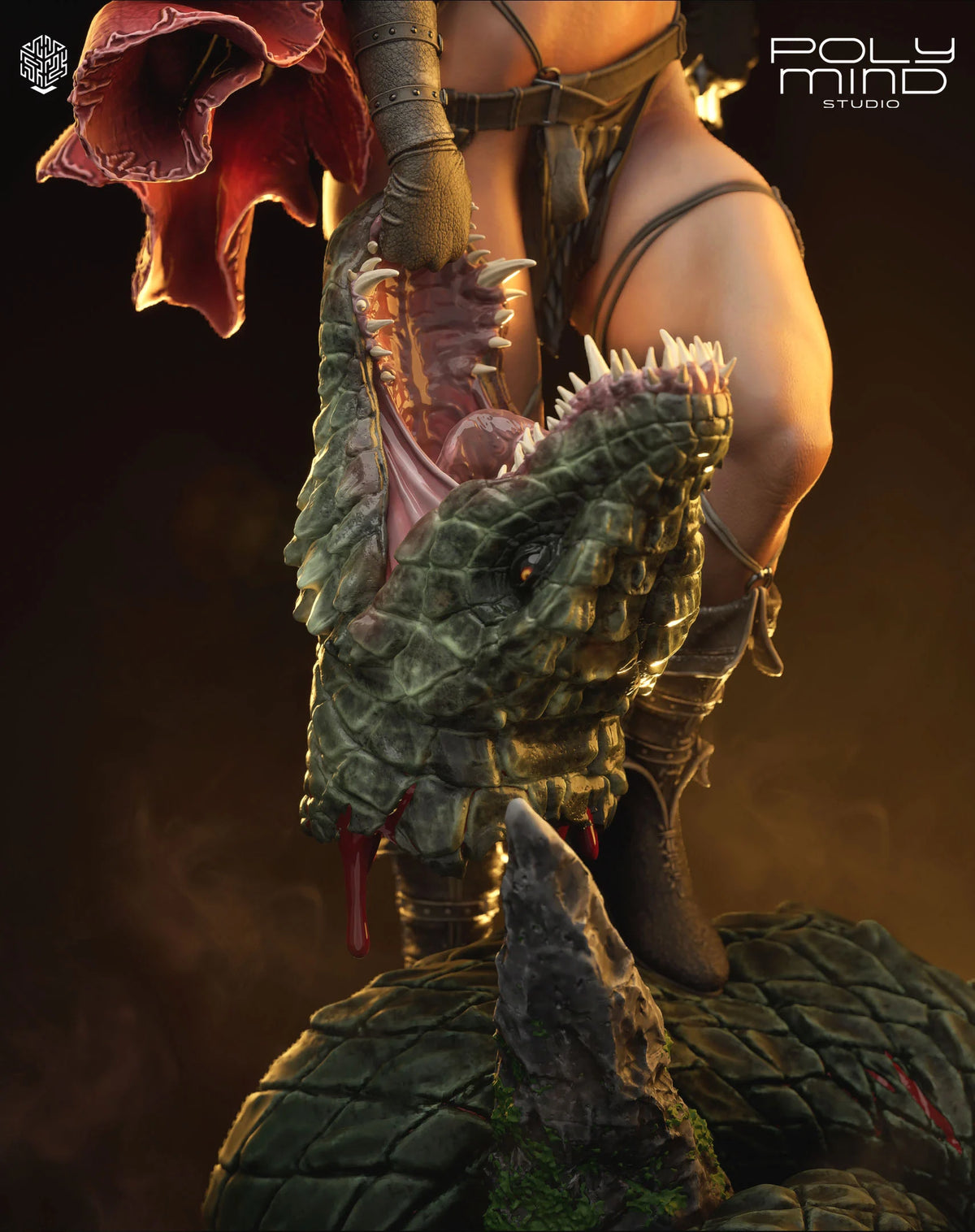 Red Sonja Resin Art (PolyMind Version)