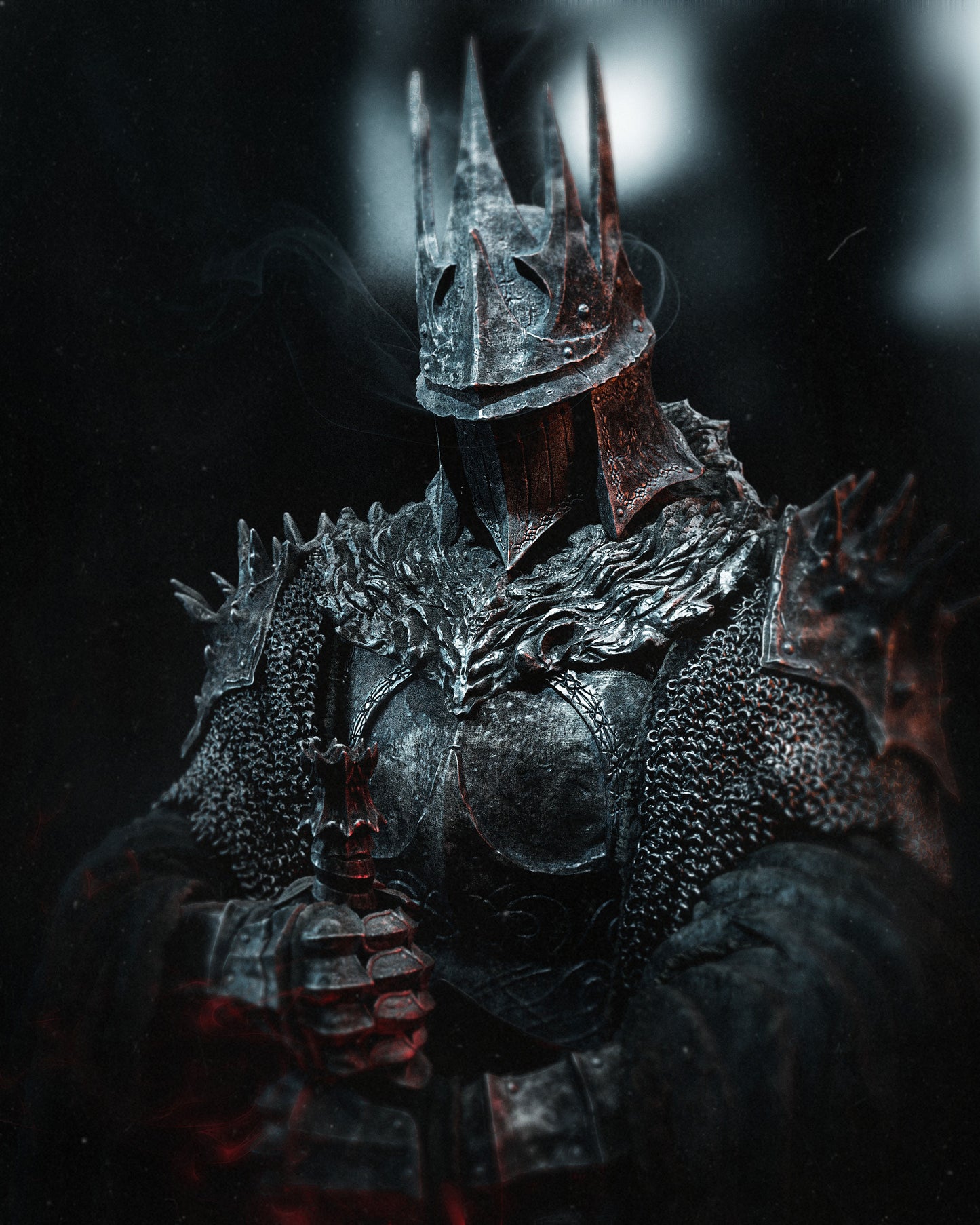 Death Knight Resin Art - MTO (Design by CA3D)