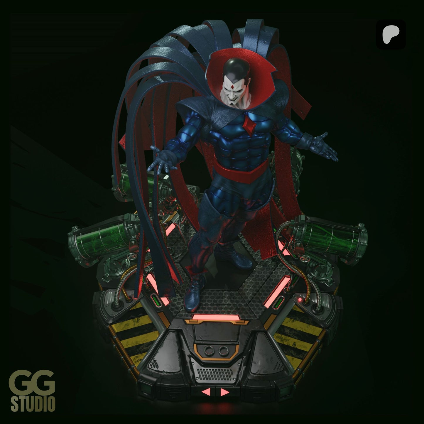 Mr Sinister Resin Fan Art (Designed by GGStudio)