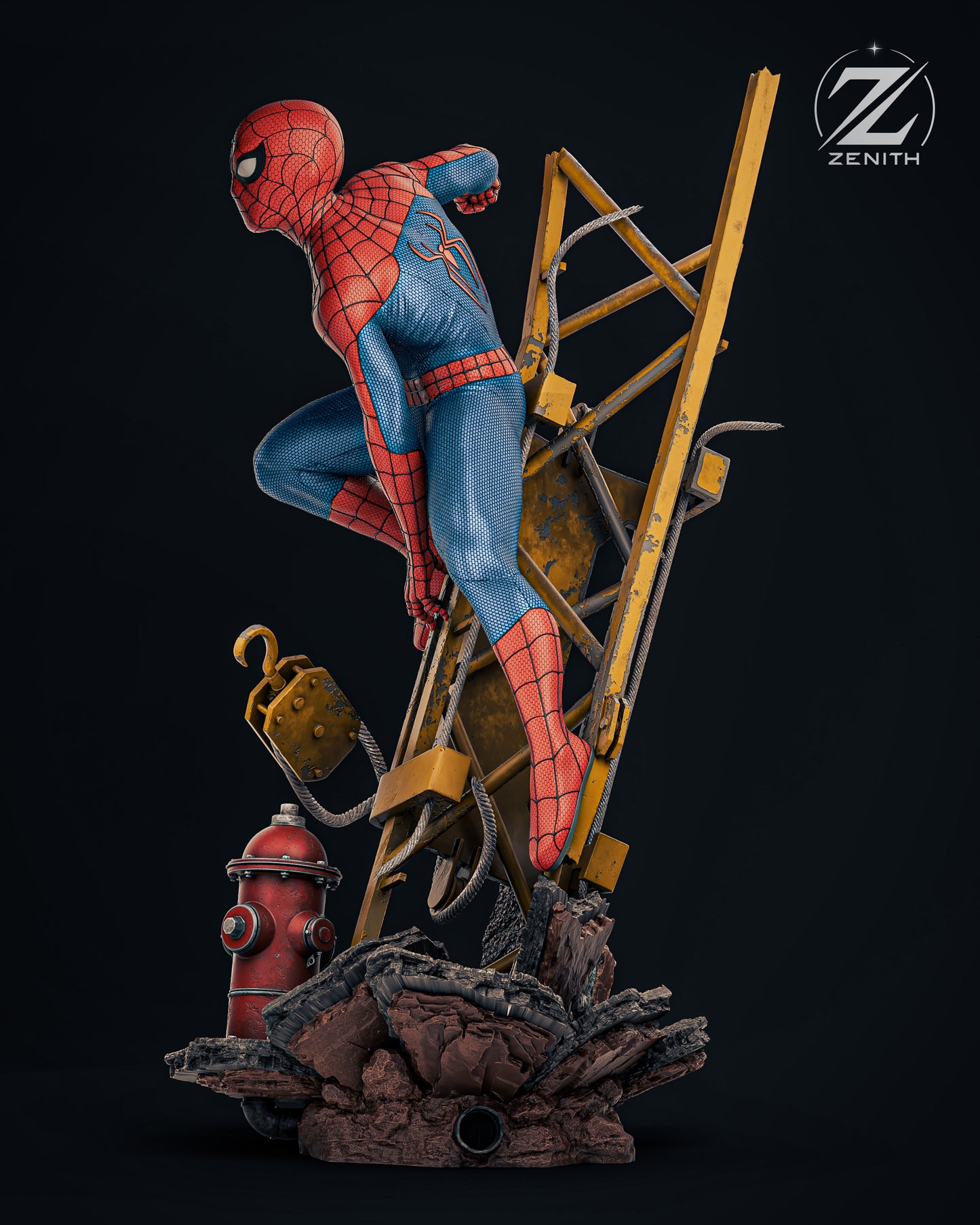 Spiderman Resin Art (Design by Zenith)