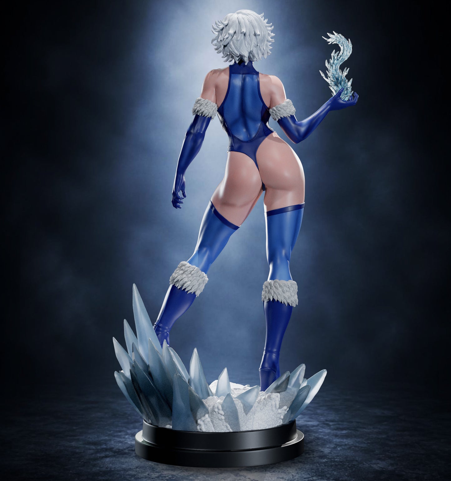 Killer Frost Resin Art (Design by Abe3D)