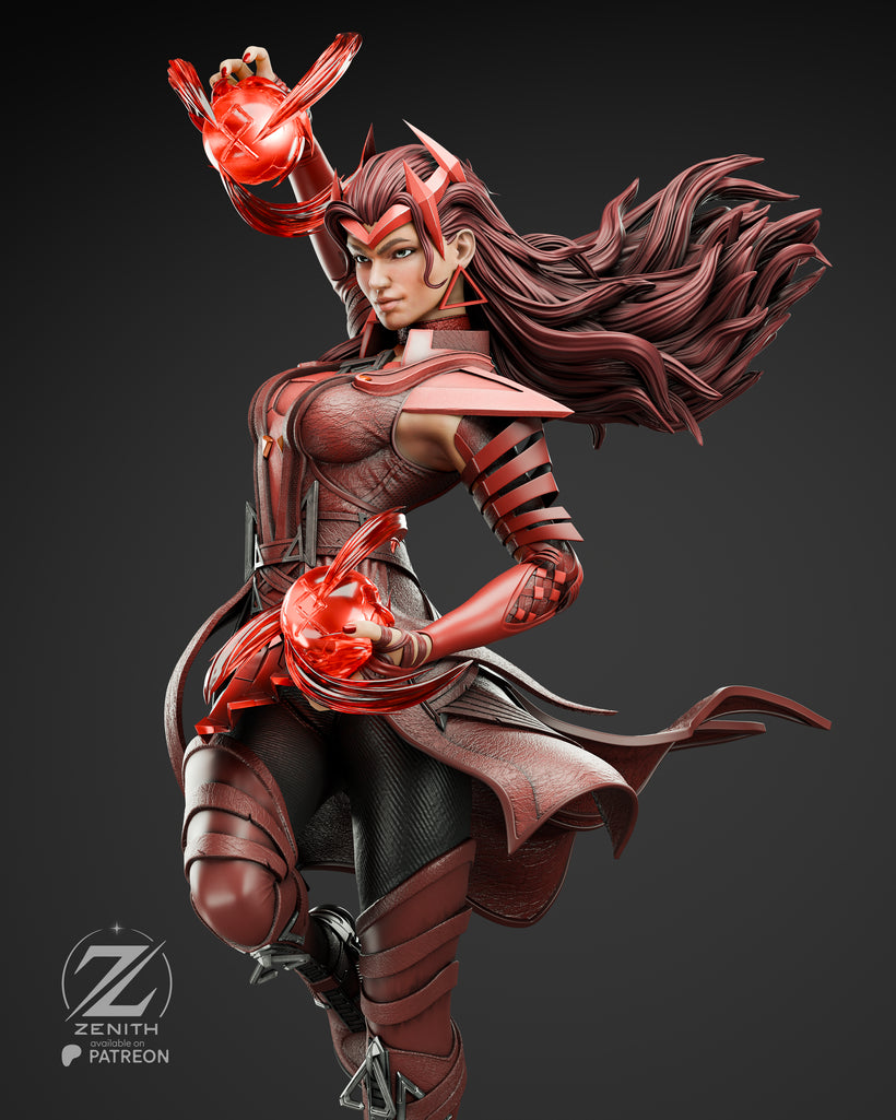 Scarlet Witch Resin Fan Art MTO (Design by Zenith)