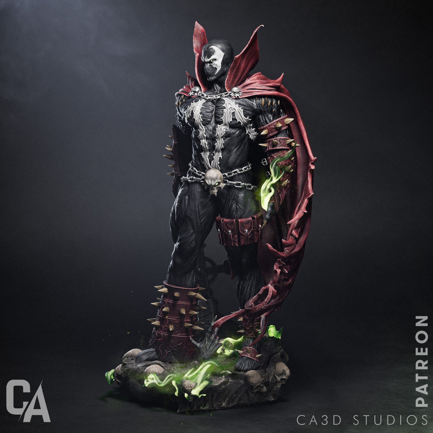 Spawn Collectible Resin Fan Art Pro Painted - MTO