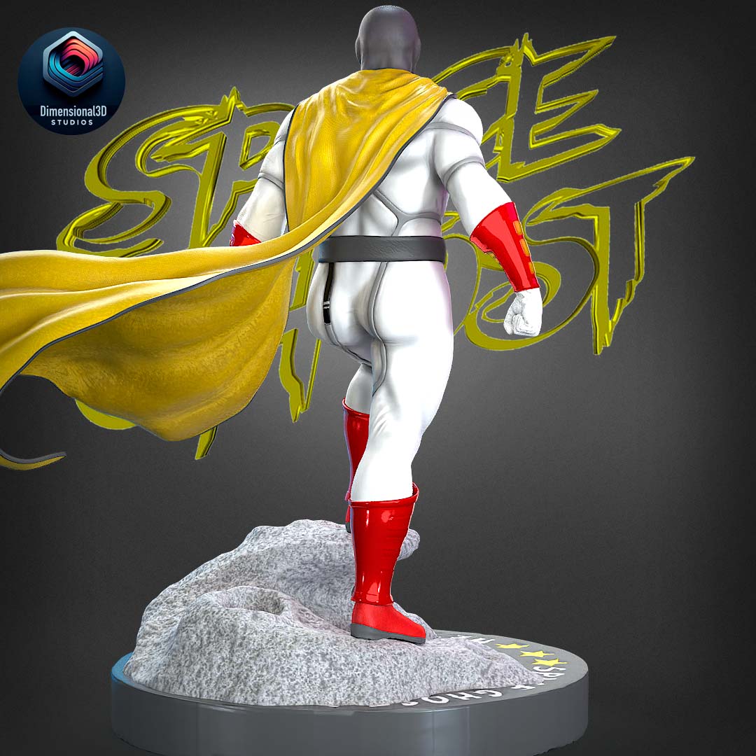 Space Ghost Resin Fan Art - MTO (3DMind)