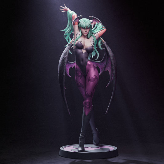 Morrigan Aenslan Collectible Resin Fan Art Pro Painted - MTO