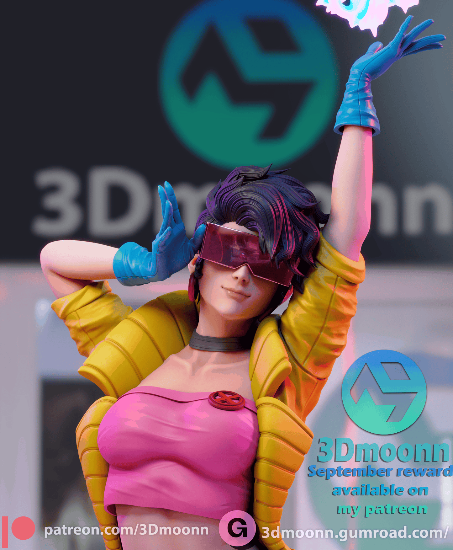 Jubilee Resin Fan Art Sculpture 3DMoonn