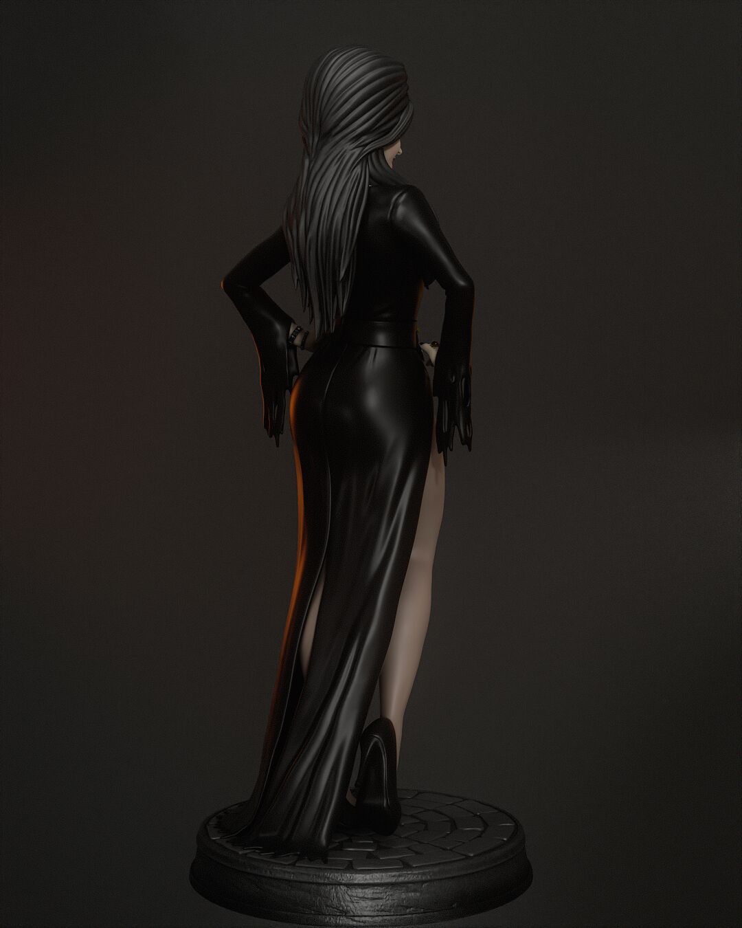 Elvira Resin Fan Art - MTO (Design by Abe3D)