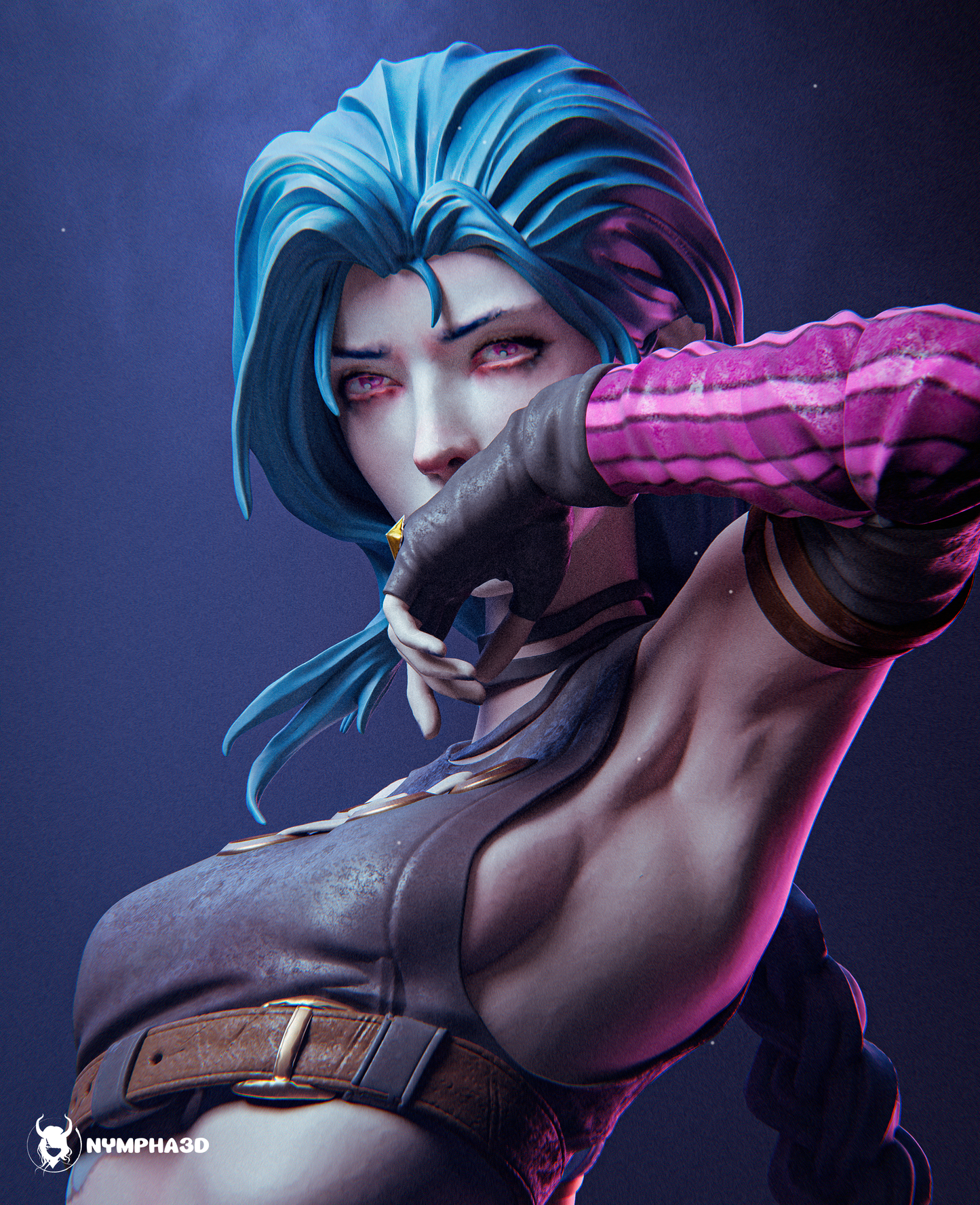 Jinx Resin Fan Art - MTO (N3D)