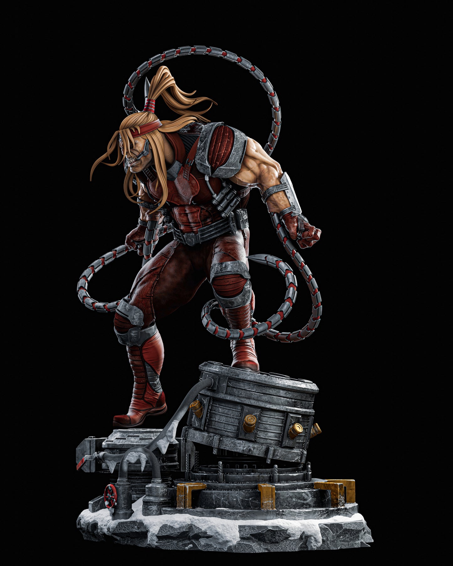 Omega Red Resin Sculpture Fan Art Pro - MTO (ZEZ)