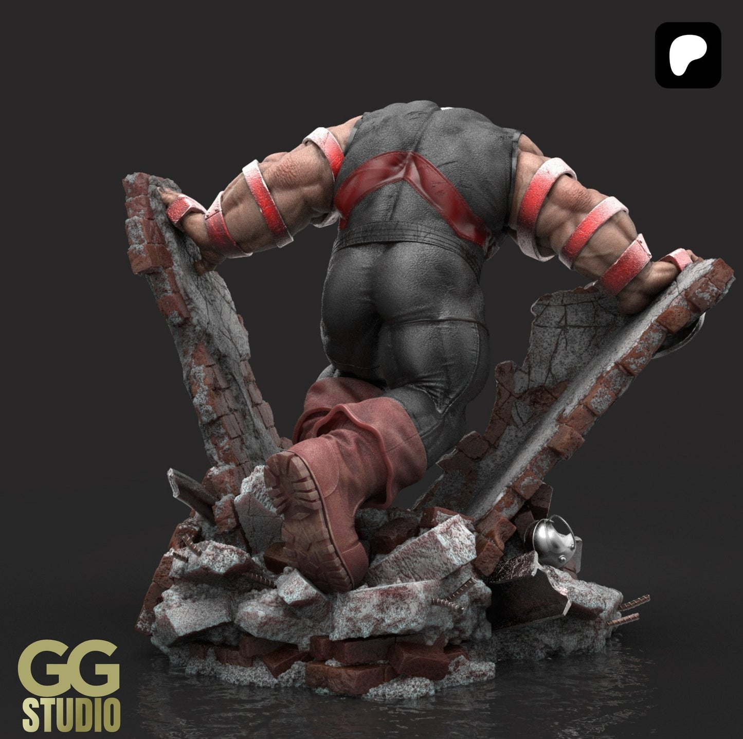Juggernaut Resin Fan Art (Designed by GGStudio)