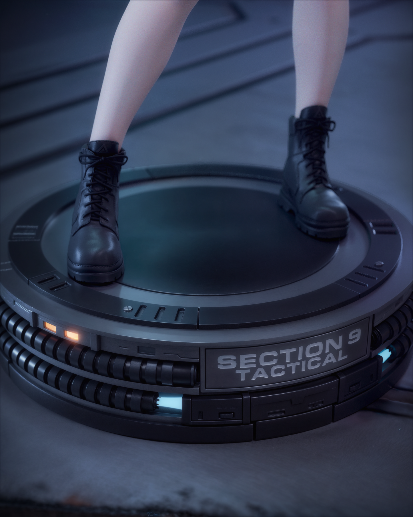 Motoko Resin Art - MTO (Design by CA3D)