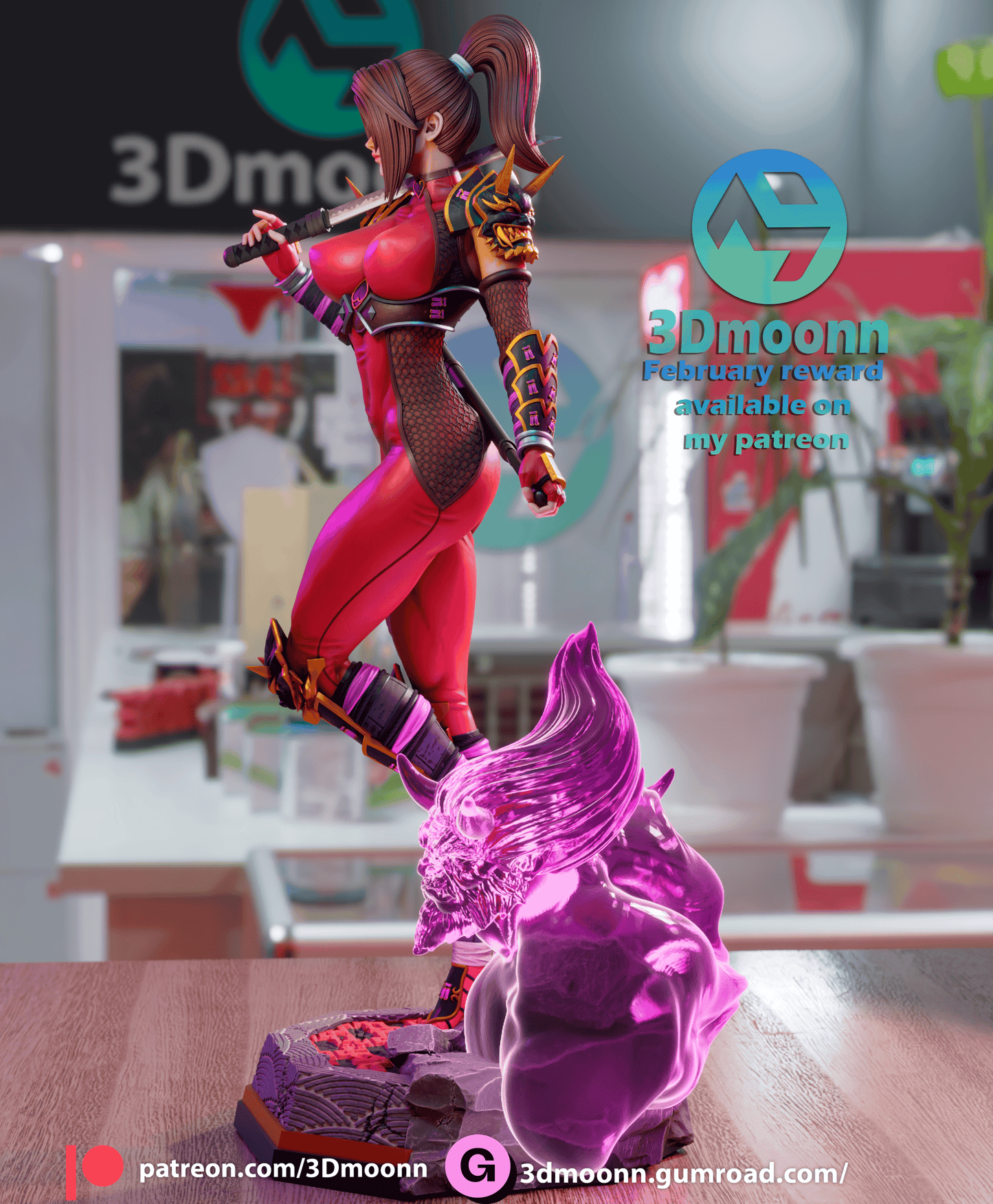 Taki Soul Caliber Resin Fan Art Sculpture (3DM)