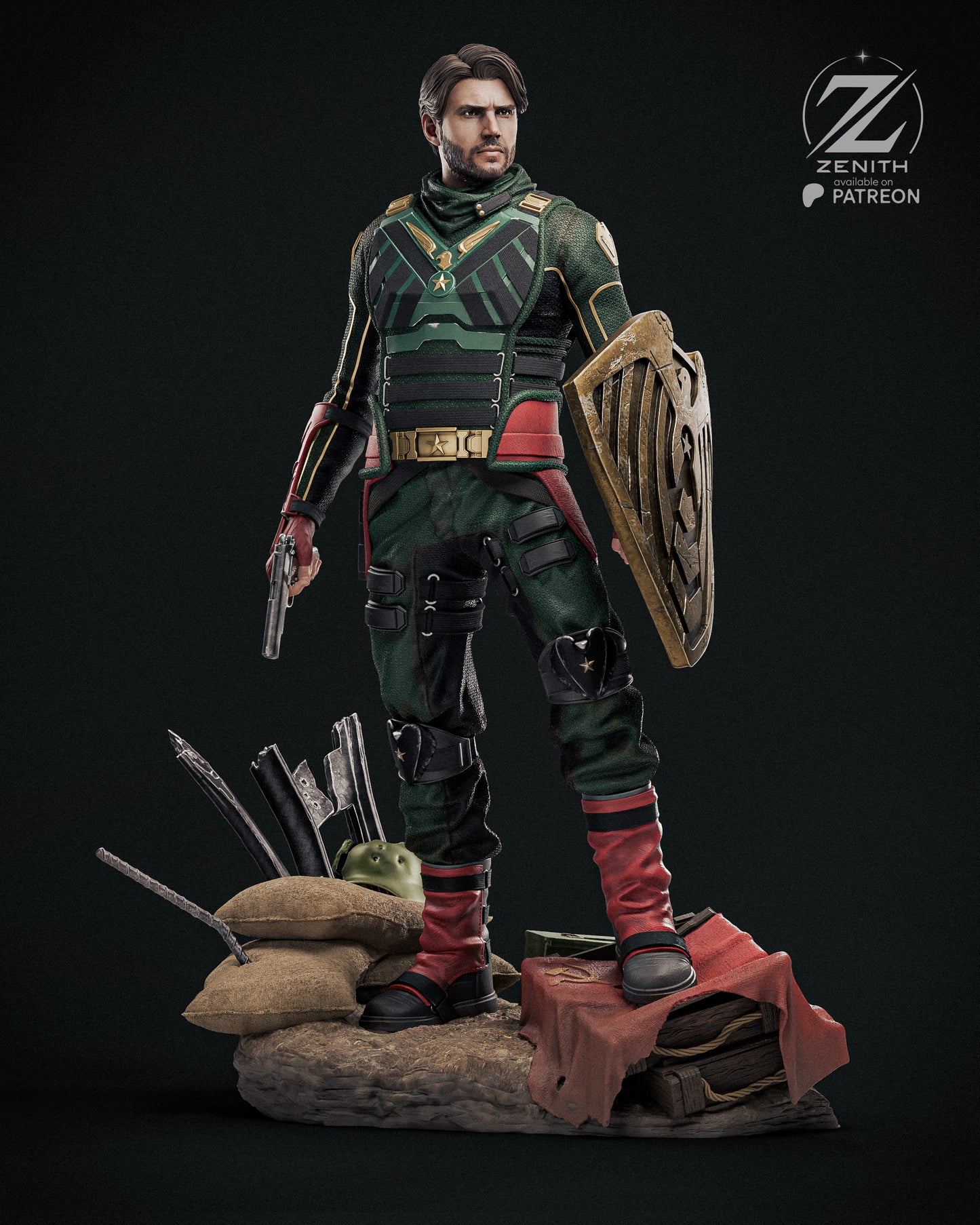 Soldier Boy Resin Art (Design by Zenith)