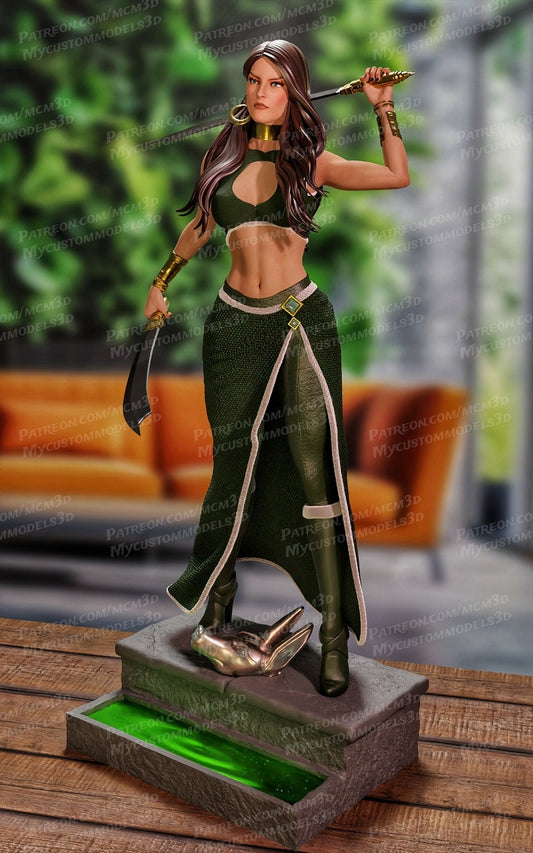 Talia Resin Art (Design by MCM3D Studios)