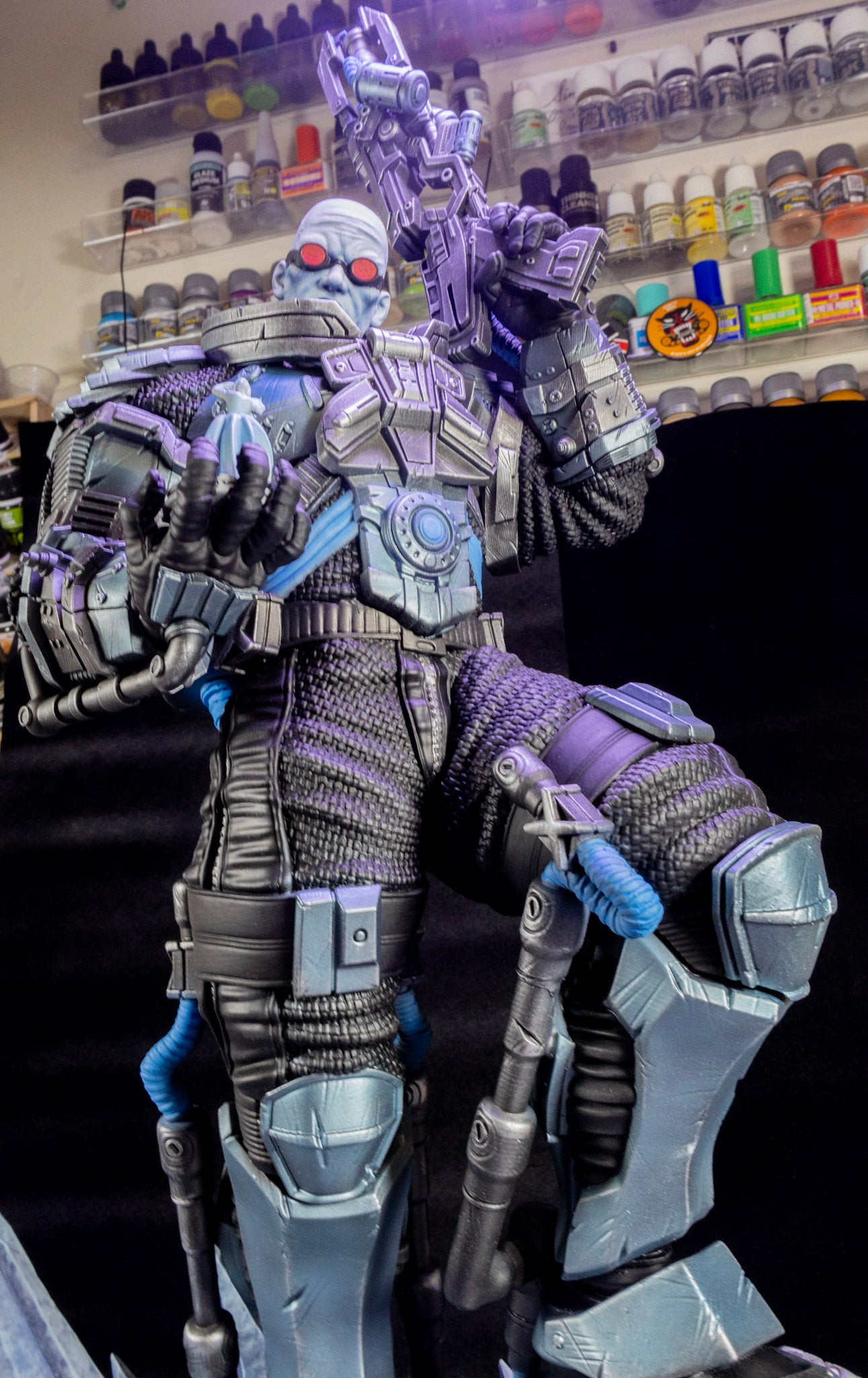 Mr. Freeze Resin Sculpture Fan Art Pro Painted - MTO